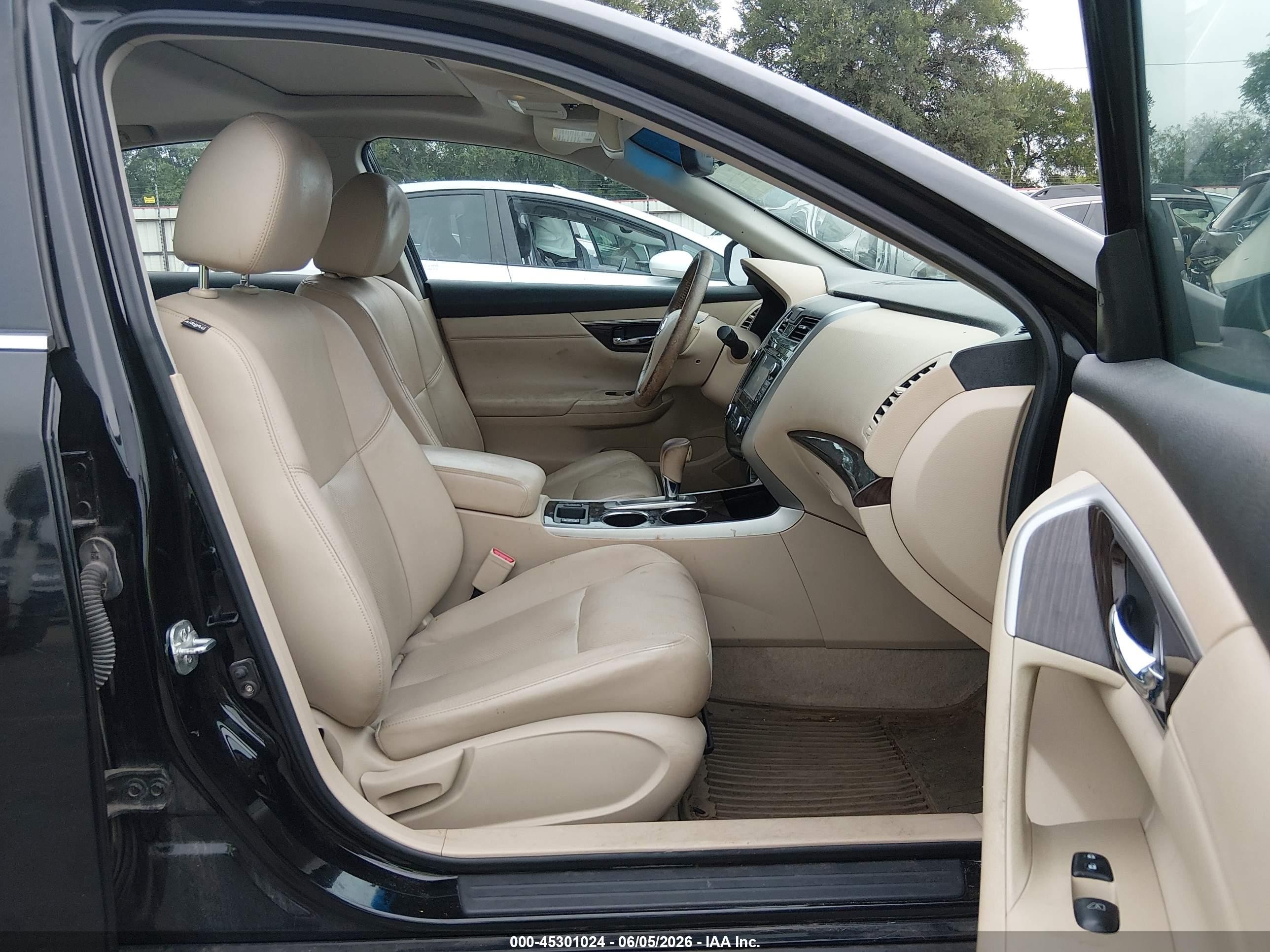 2014 Nissan Altima 2.5 Sl Black vin: 1N4AL3AP4EN235526