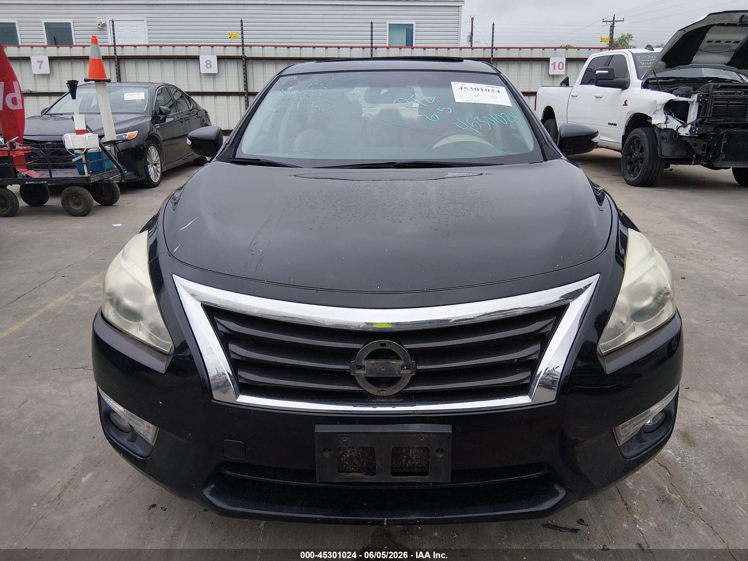 2014 Nissan Altima 2.5 Sl Black vin: 1N4AL3AP4EN235526
