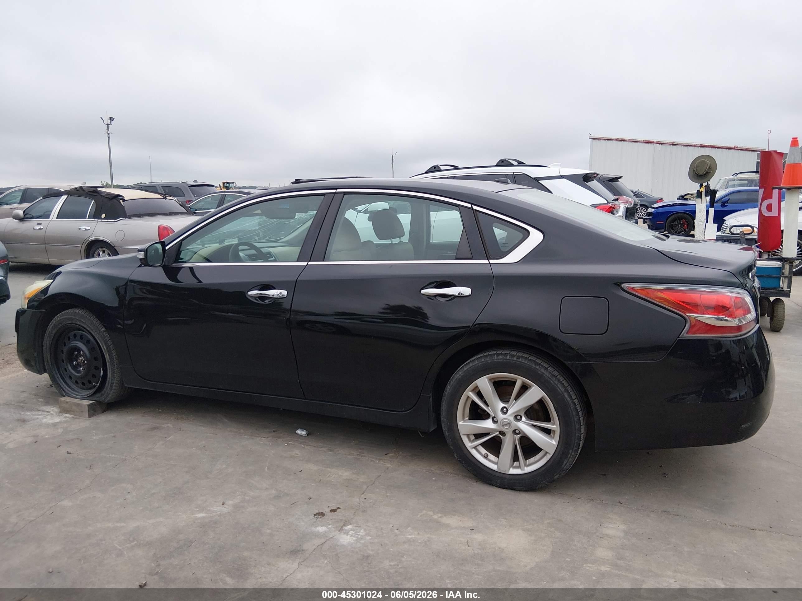 2014 Nissan Altima 2.5 Sl Black vin: 1N4AL3AP4EN235526
