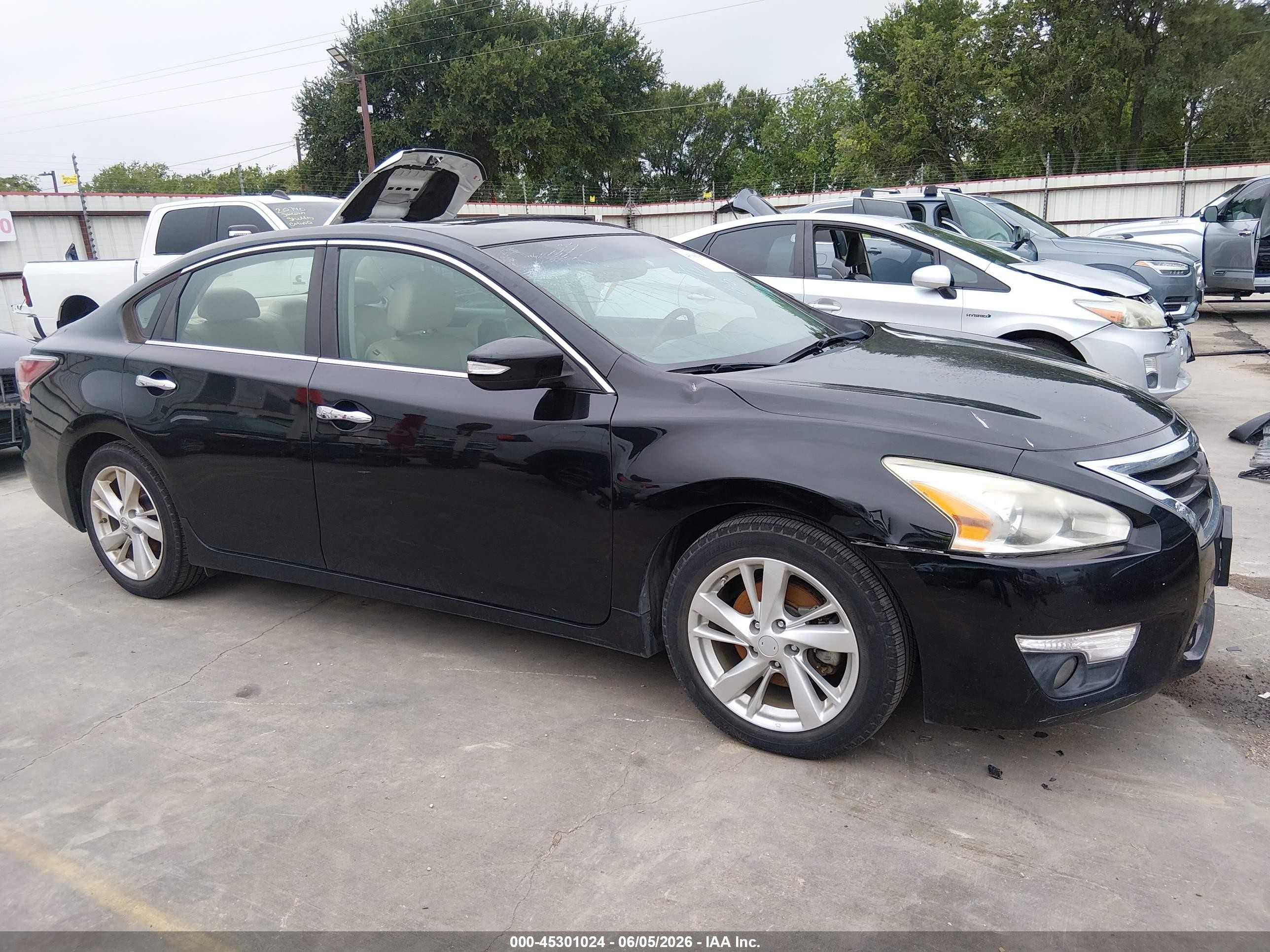2014 Nissan Altima 2.5 Sl Black vin: 1N4AL3AP4EN235526