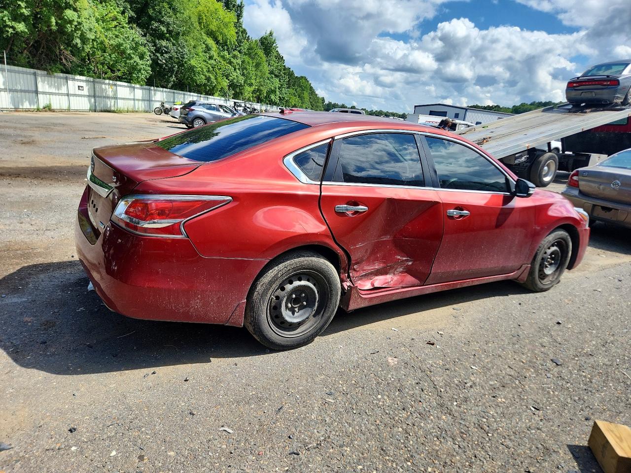 2014 Nissan Altima 2.5 S Burgundy vin: 1N4AL3AP4EN248972
