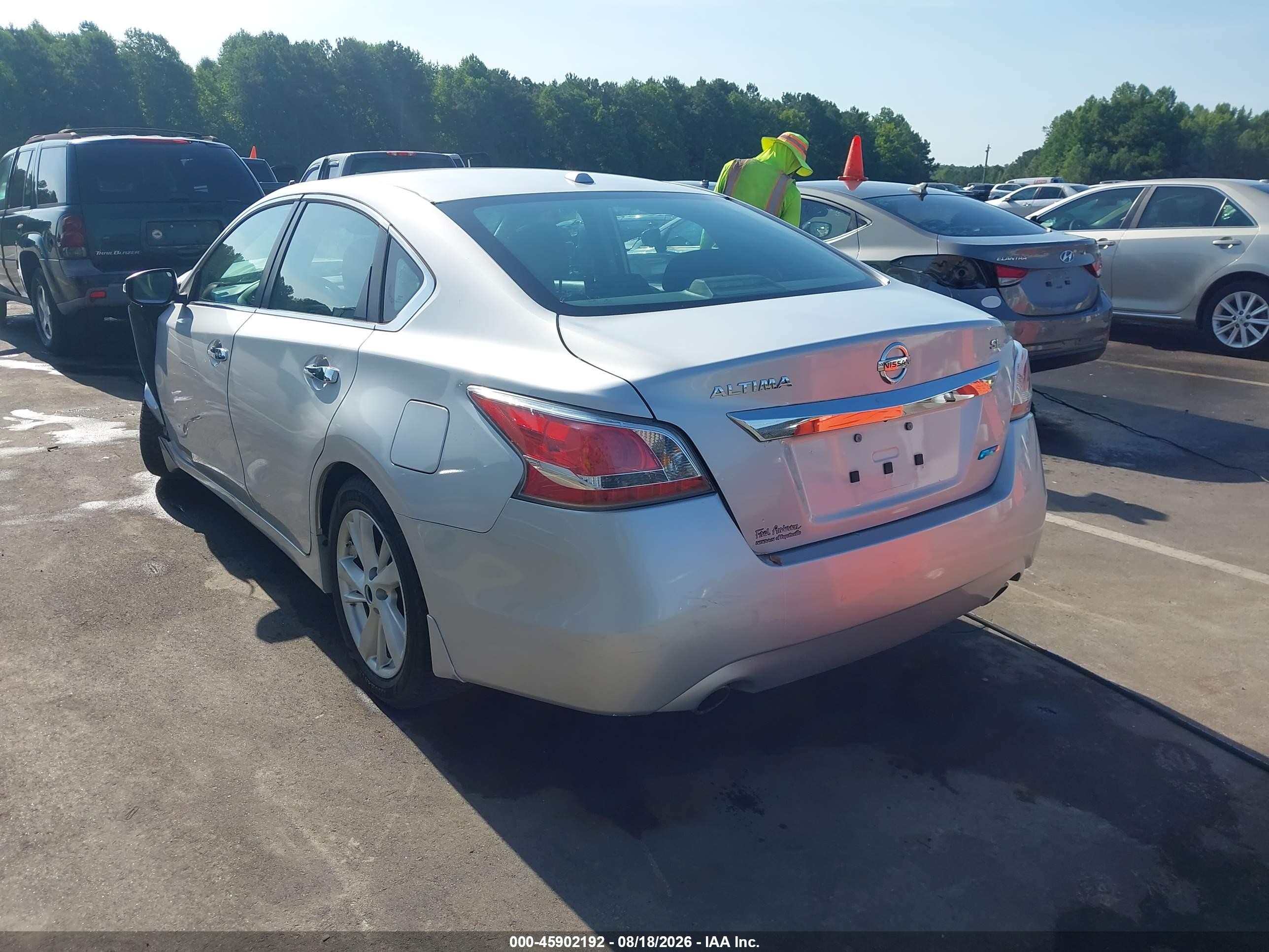 2014 Nissan Altima 2.5 Sl Silver vin: 1N4AL3AP4EN252679