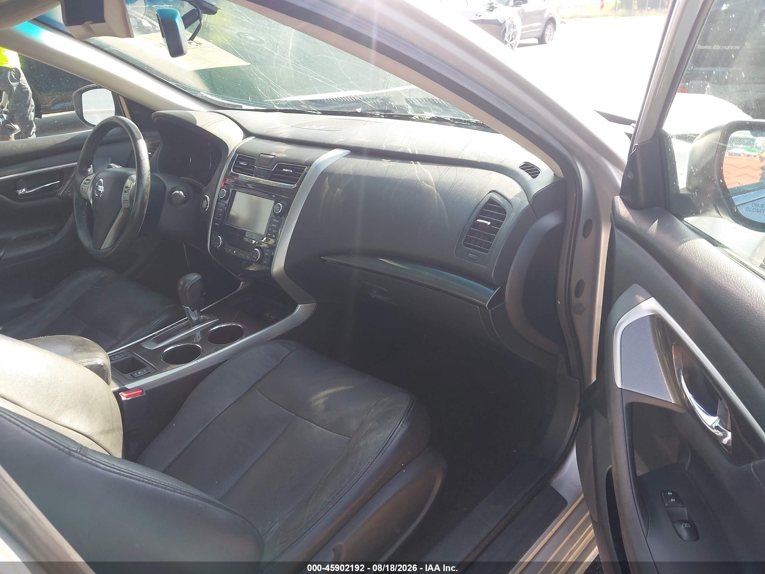2014 Nissan Altima 2.5 Sl Silver vin: 1N4AL3AP4EN252679