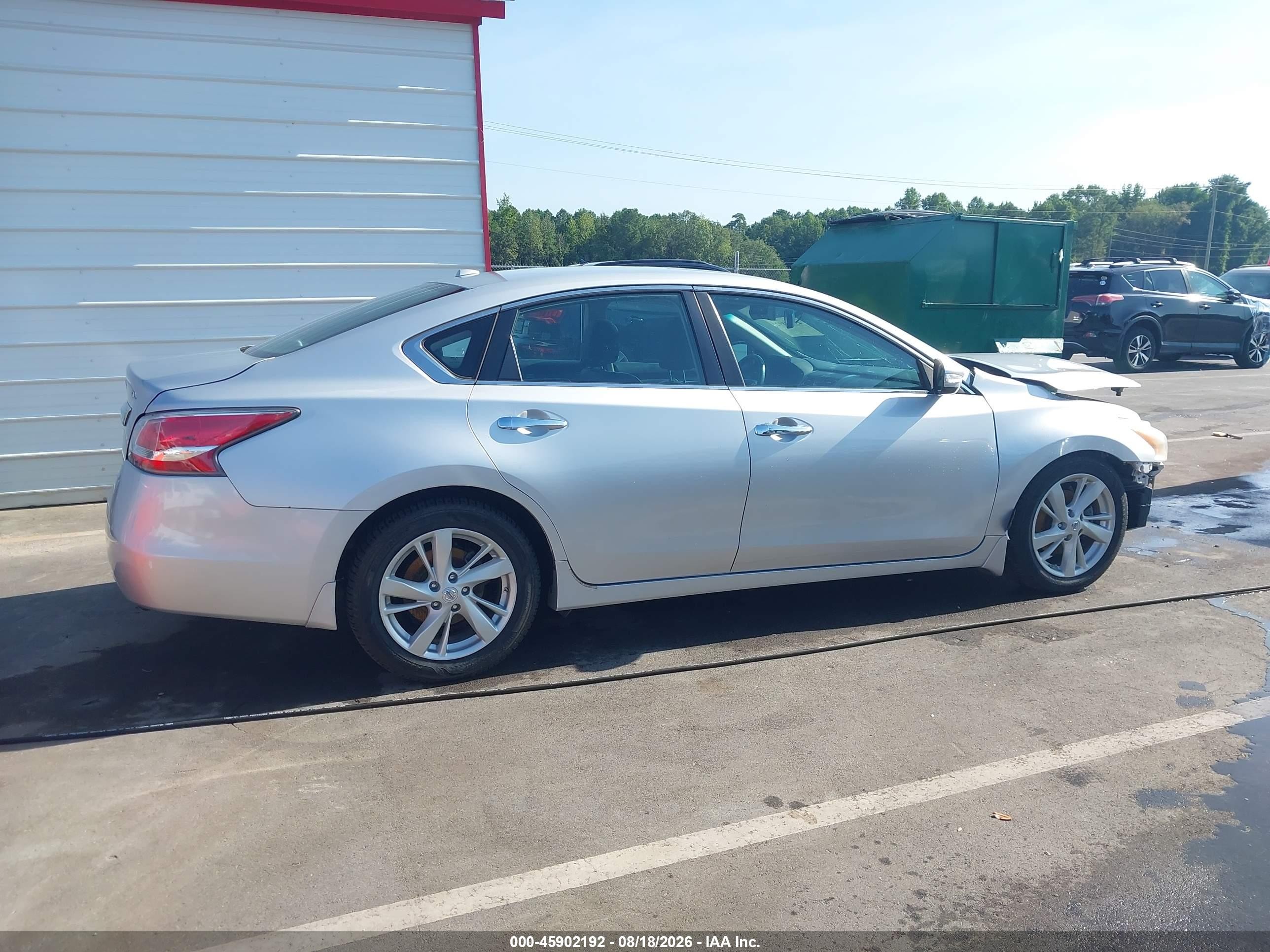 2014 Nissan Altima 2.5 Sl Silver vin: 1N4AL3AP4EN252679