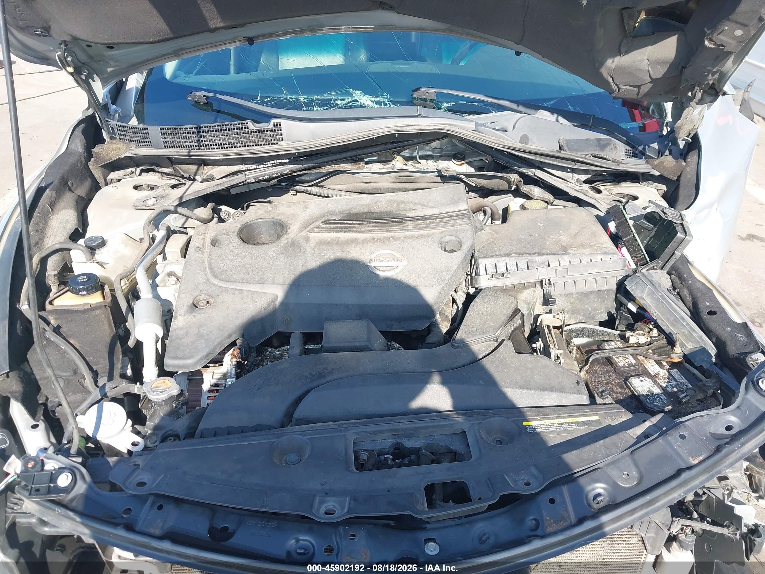 2014 Nissan Altima 2.5 Sl Silver vin: 1N4AL3AP4EN252679