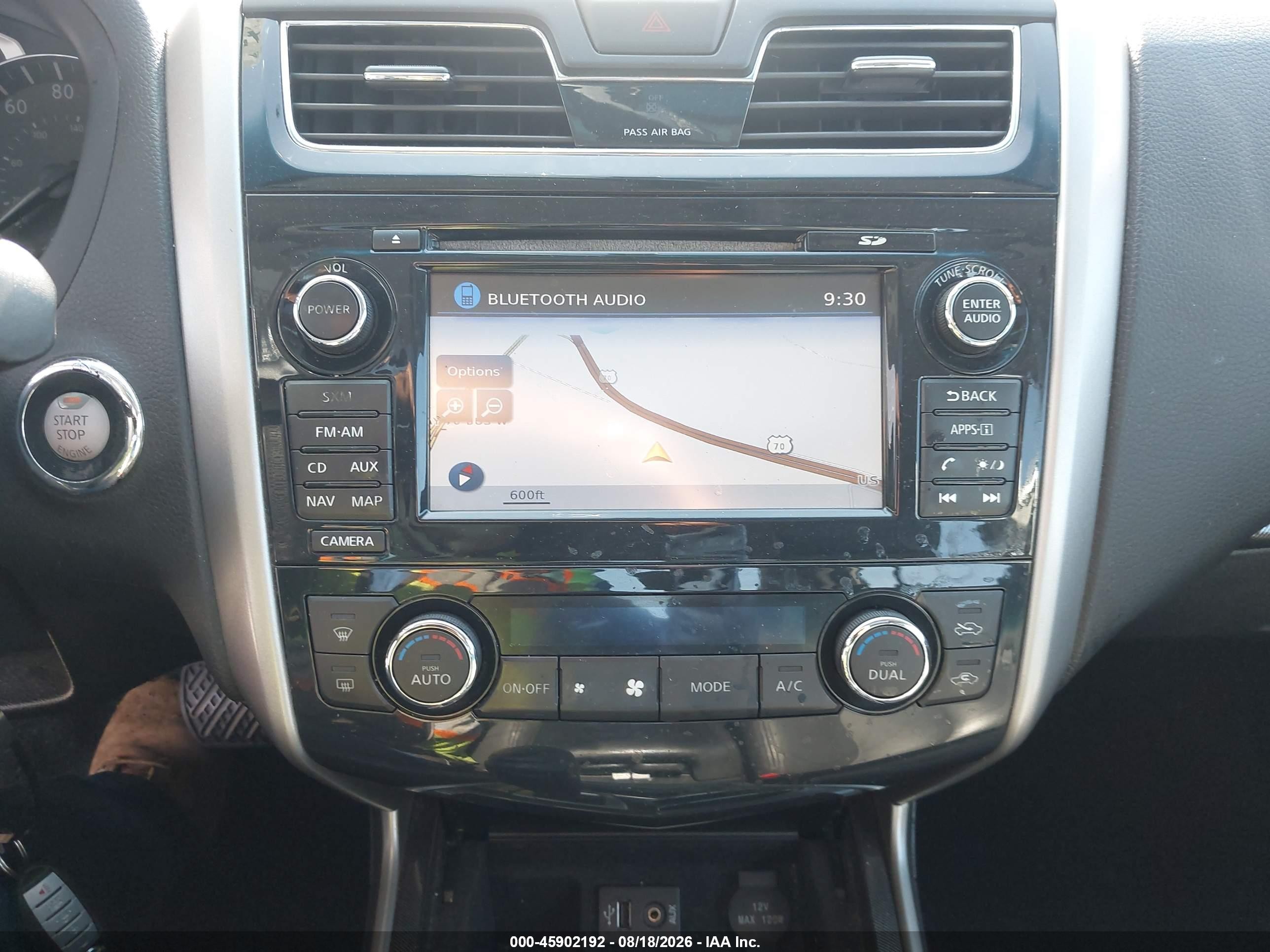2014 Nissan Altima 2.5 Sl Silver vin: 1N4AL3AP4EN252679