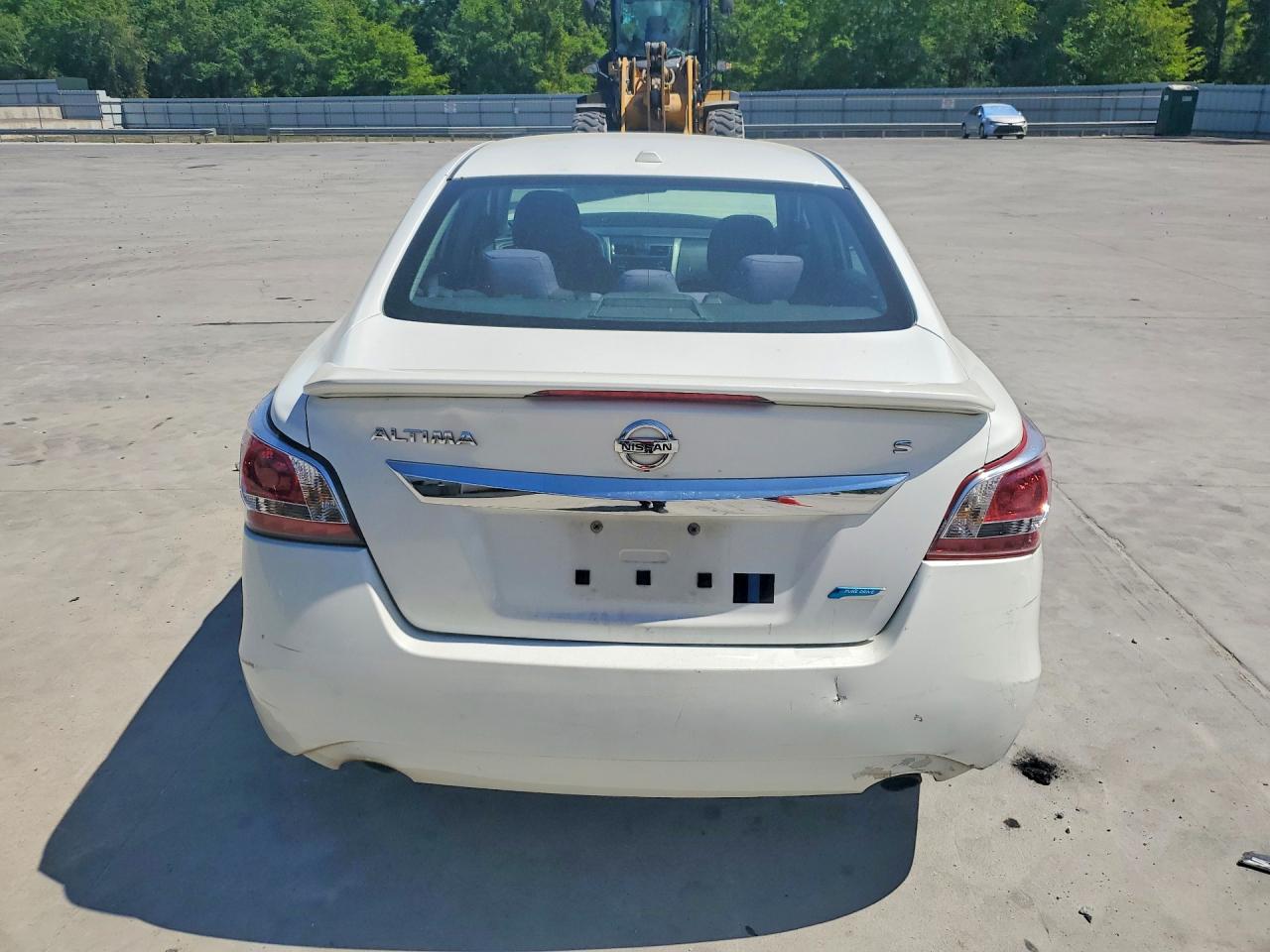 2014 Nissan Altima 2.5 S White vin: 1N4AL3AP4EN340826