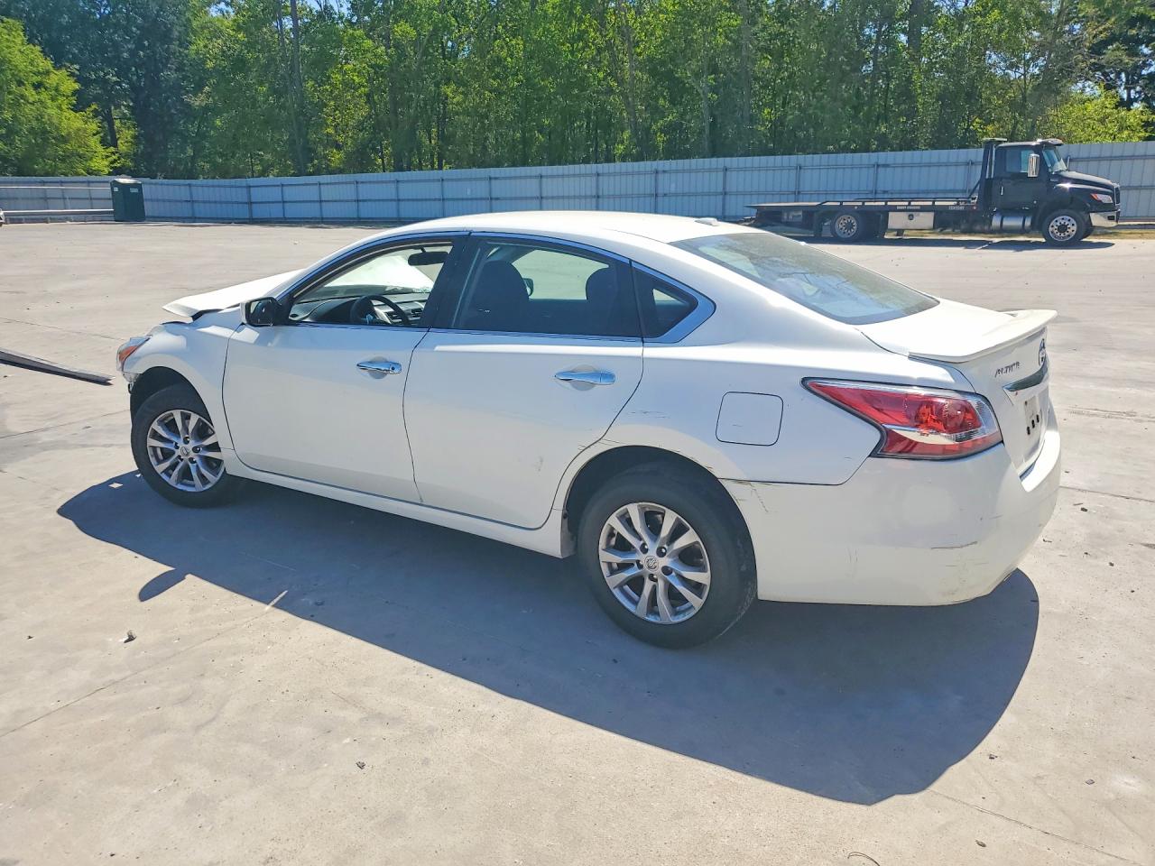 2014 Nissan Altima 2.5 S White vin: 1N4AL3AP4EN340826