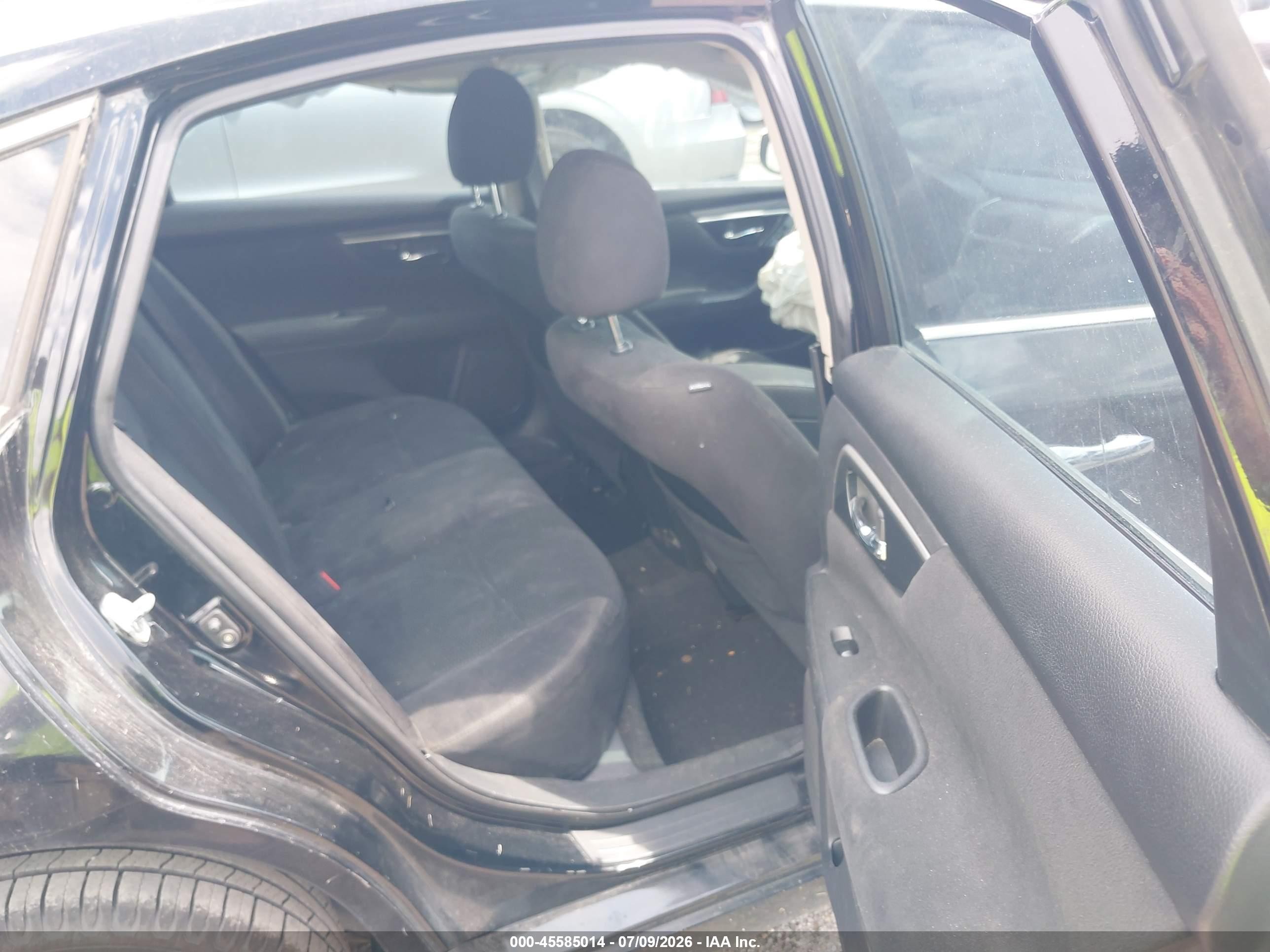 2014 Nissan Altima 2.5 S Black vin: 1N4AL3AP4EN342673