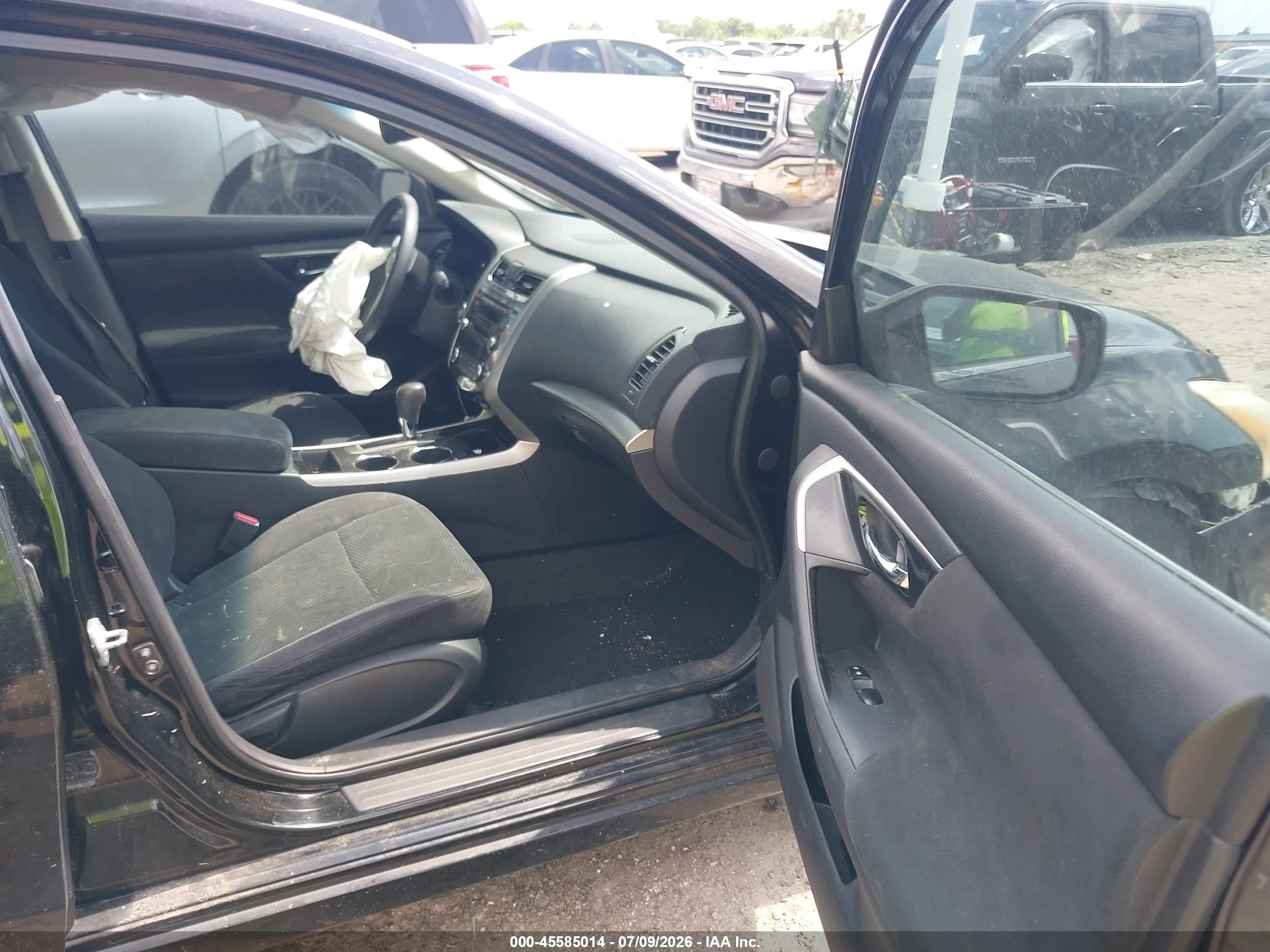 2014 Nissan Altima 2.5 S Black vin: 1N4AL3AP4EN342673