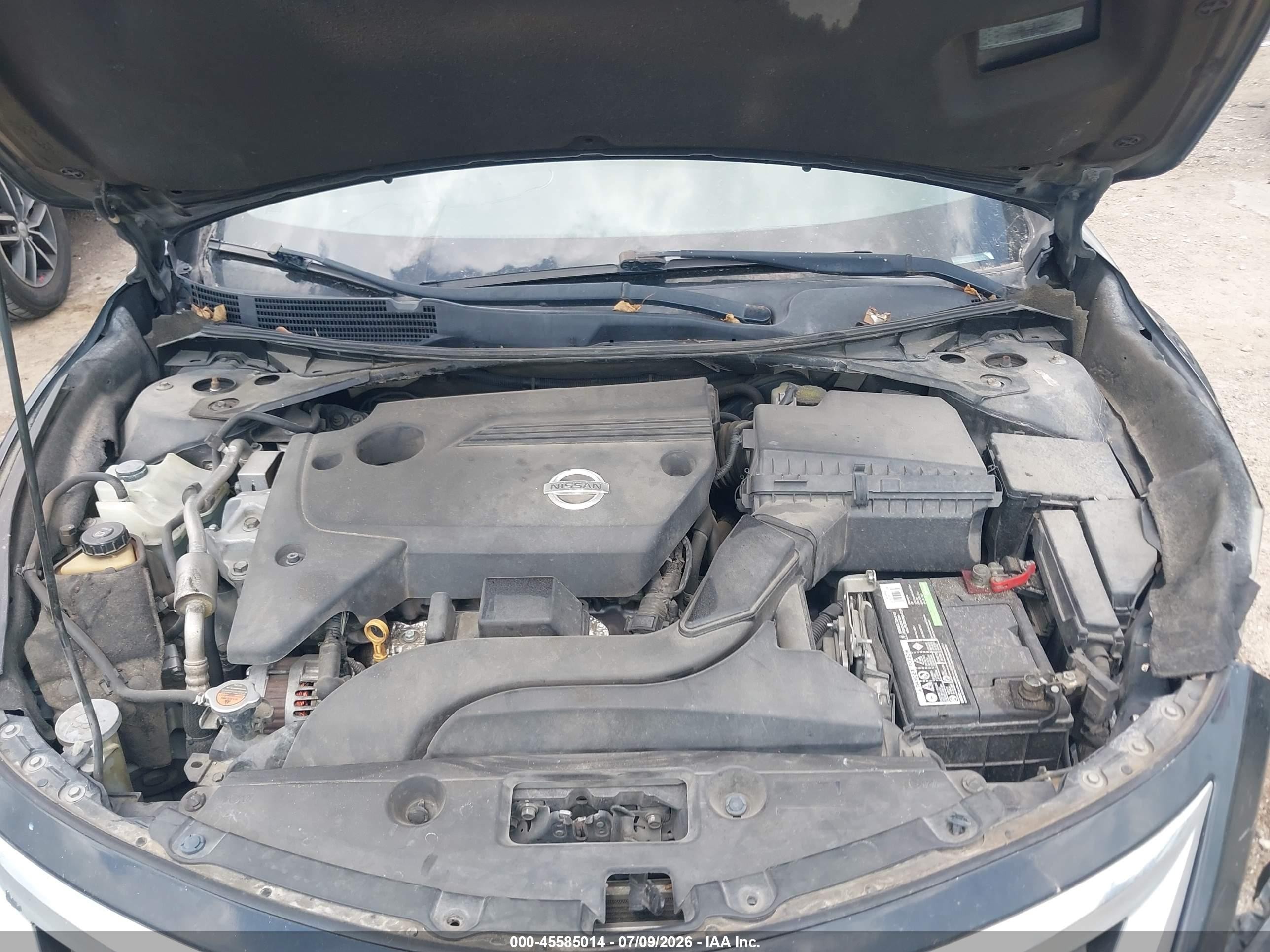 2014 Nissan Altima 2.5 S Black vin: 1N4AL3AP4EN342673