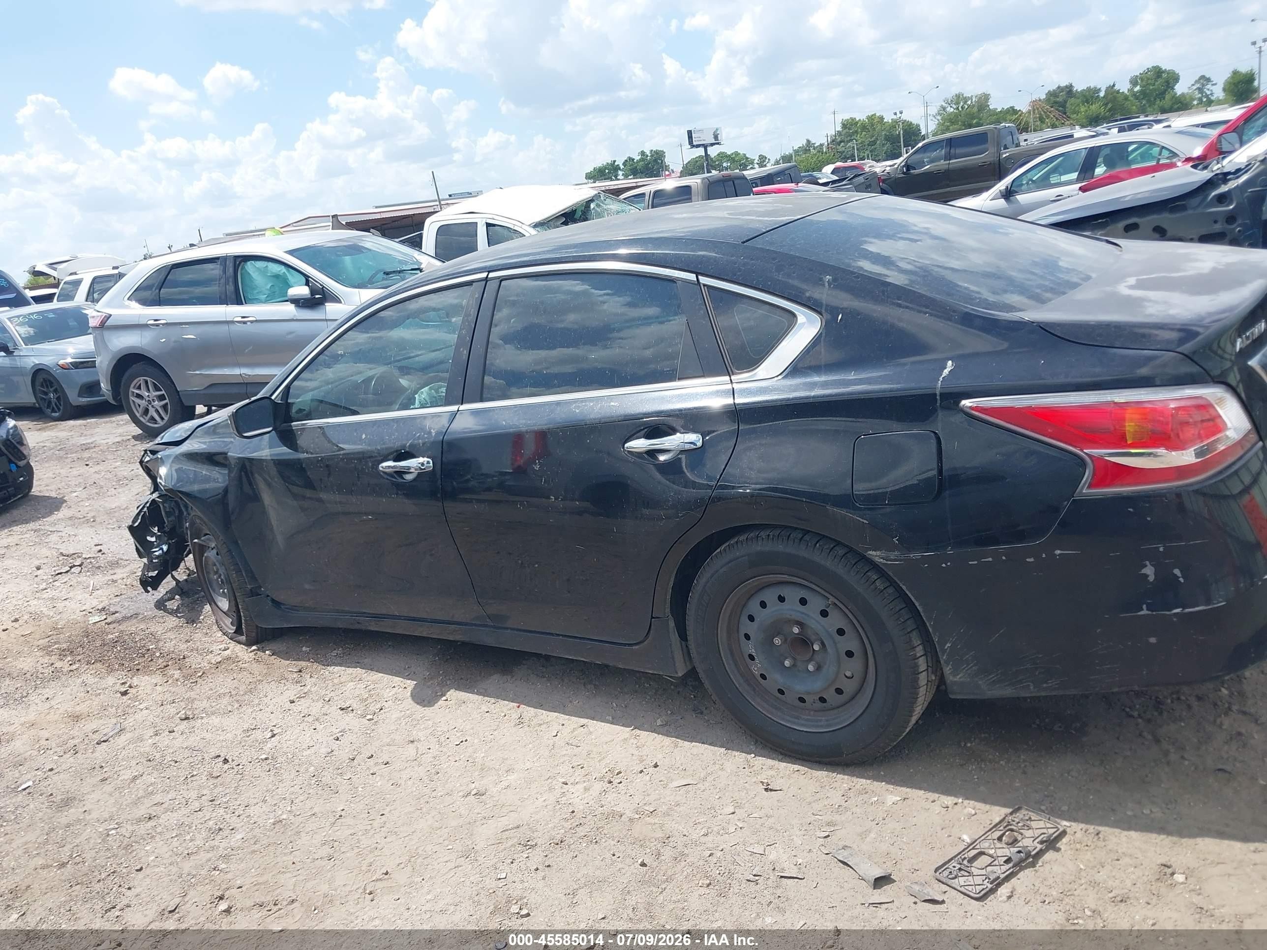 2014 Nissan Altima 2.5 S Black vin: 1N4AL3AP4EN342673