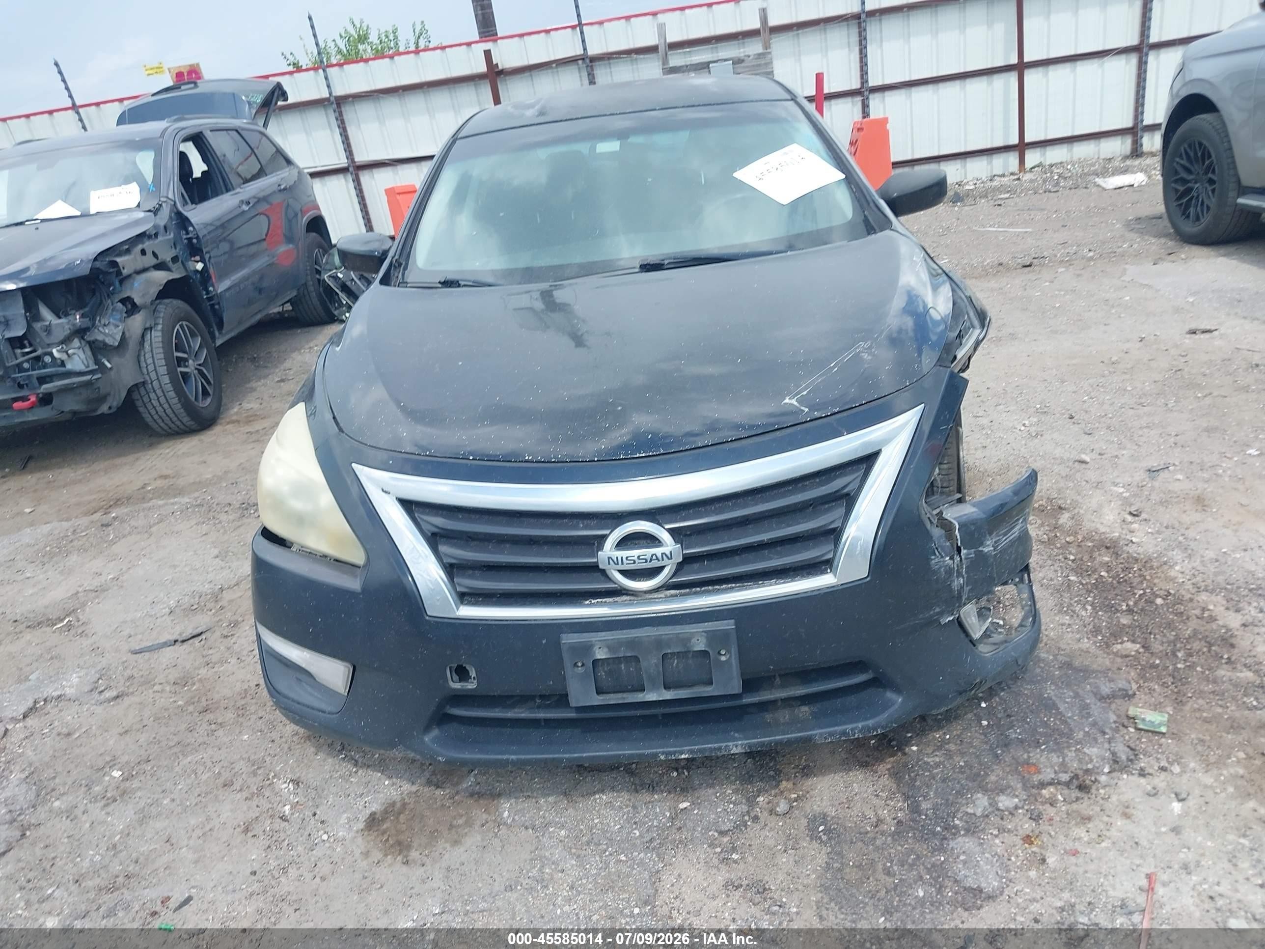 2014 Nissan Altima 2.5 S Black vin: 1N4AL3AP4EN342673