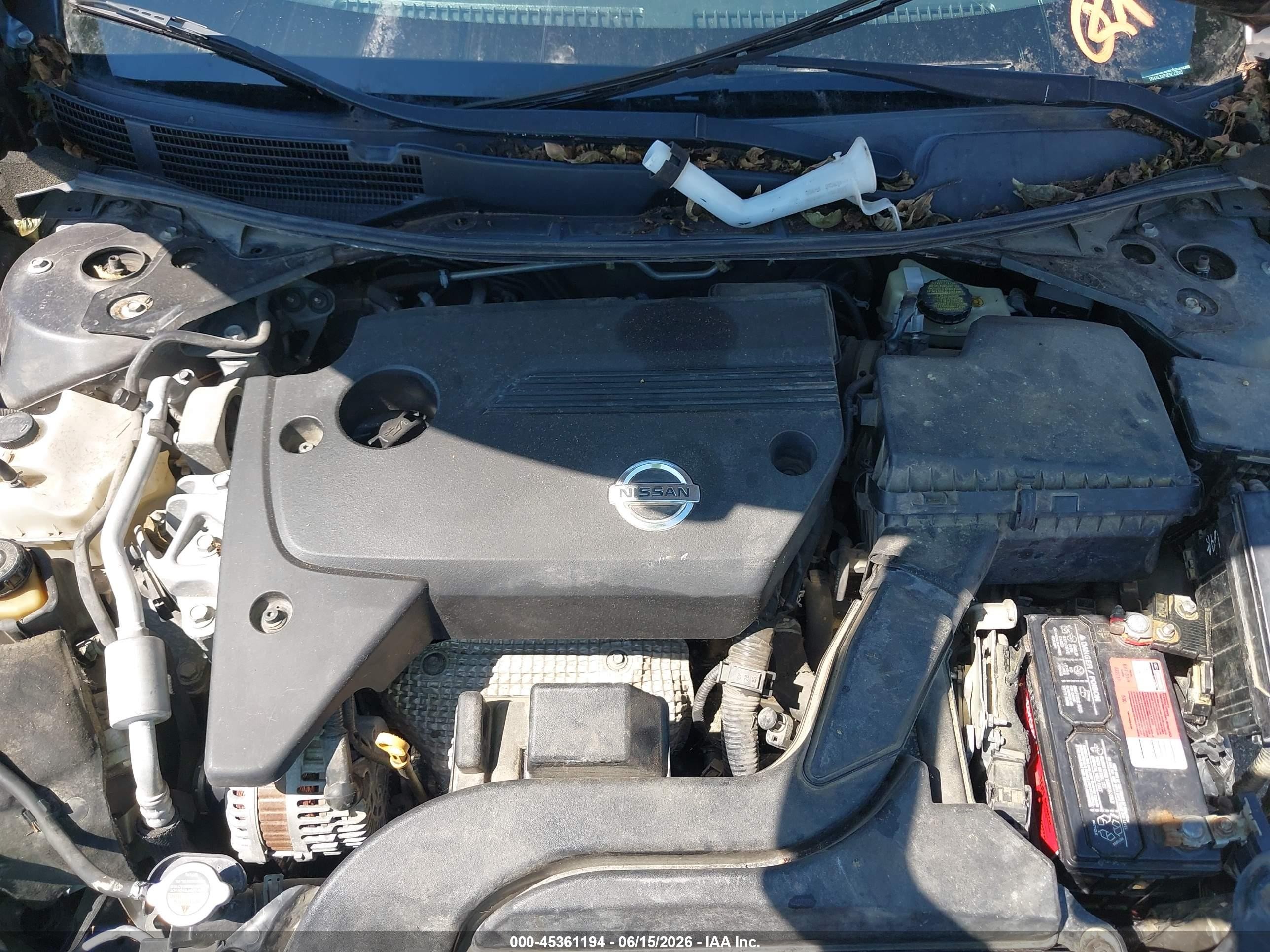 2014 Nissan Altima 2.5 S Серый vin: 1N4AL3AP4EN343645
