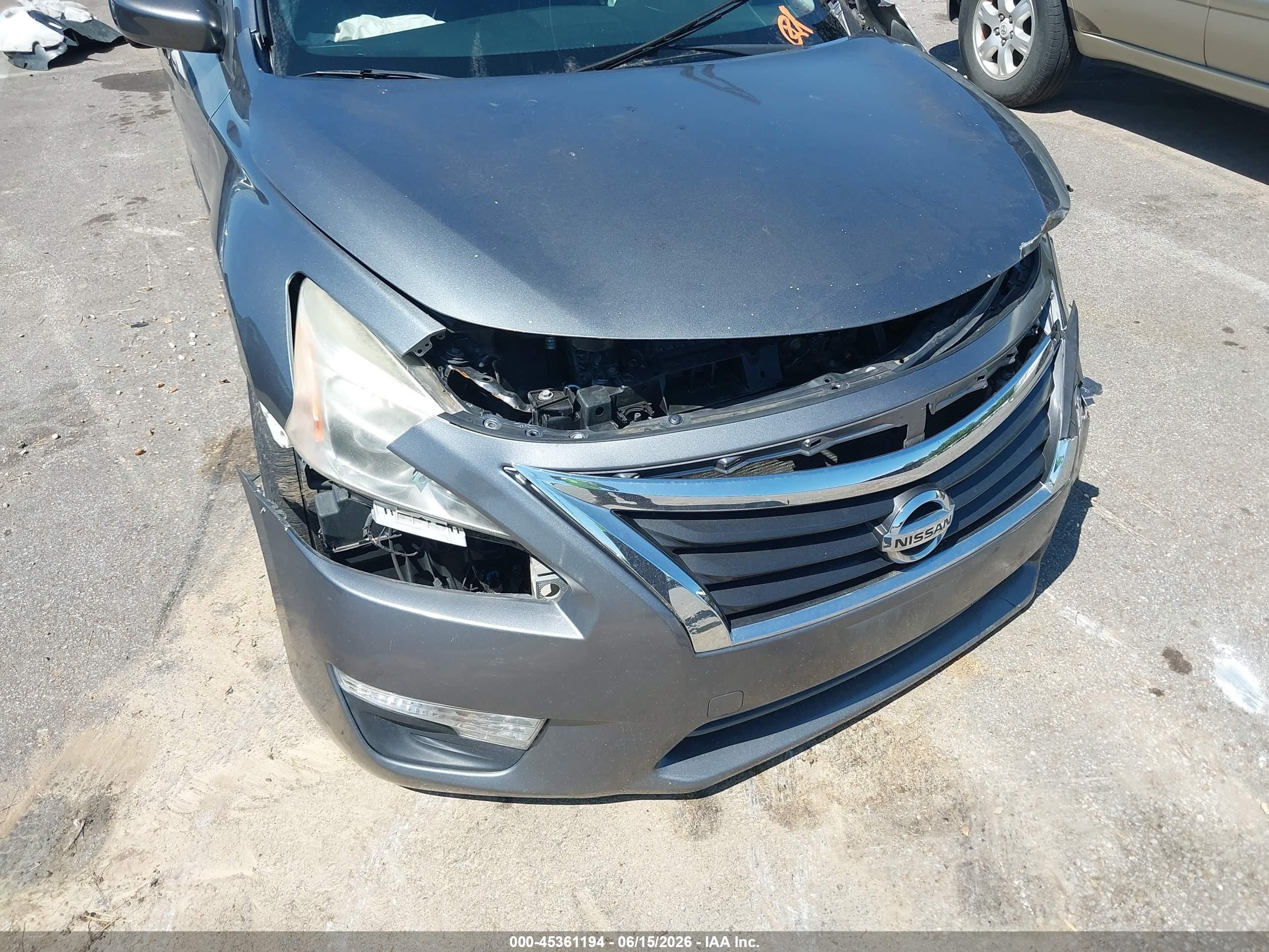 2014 Nissan Altima 2.5 S Серый vin: 1N4AL3AP4EN343645