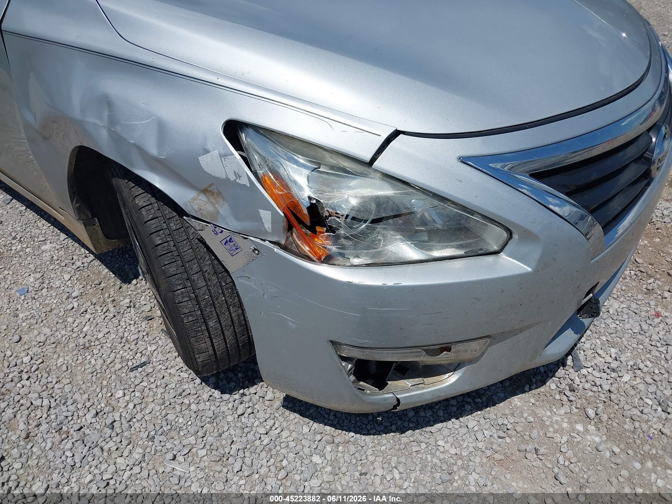 2014 Nissan Altima 2.5/2.5 S/2.5 Sl/2.5 Sv Silver vin: 1N4AL3AP4EN345962