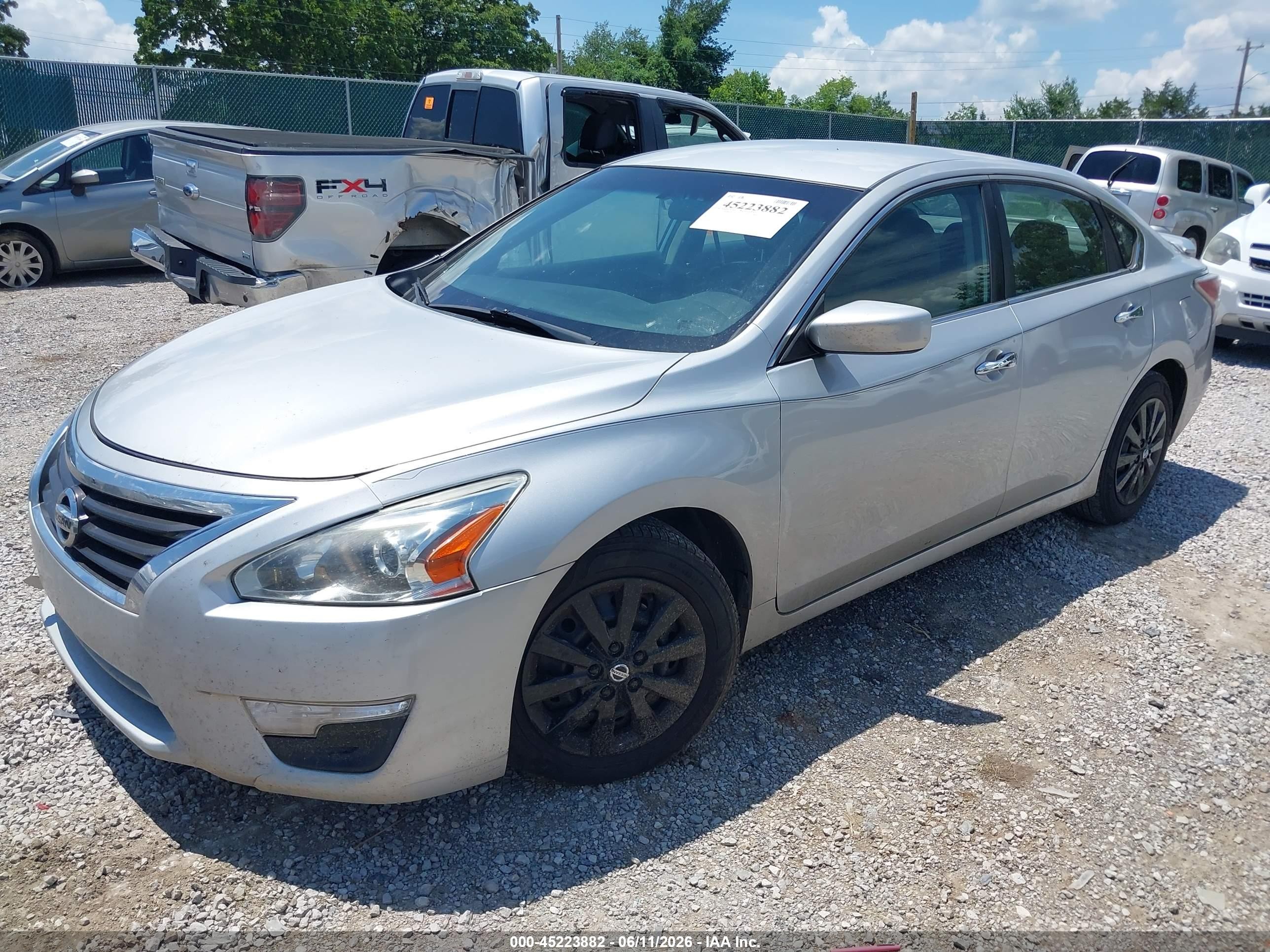 2014 Nissan Altima 2.5/2.5 S/2.5 Sl/2.5 Sv Silver vin: 1N4AL3AP4EN345962