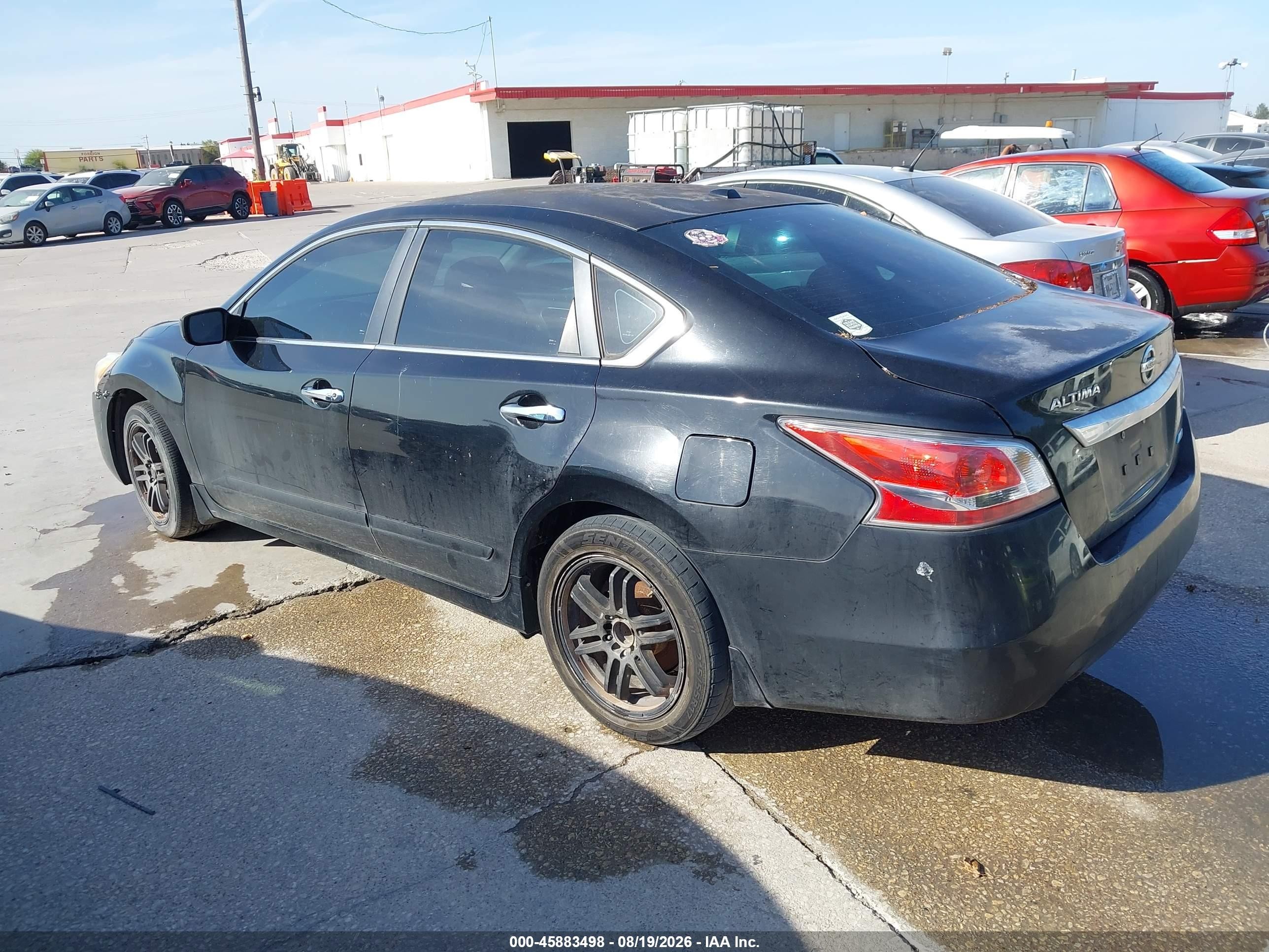 2014 Nissan Altima 2.5 S Black vin: 1N4AL3AP4EN349266