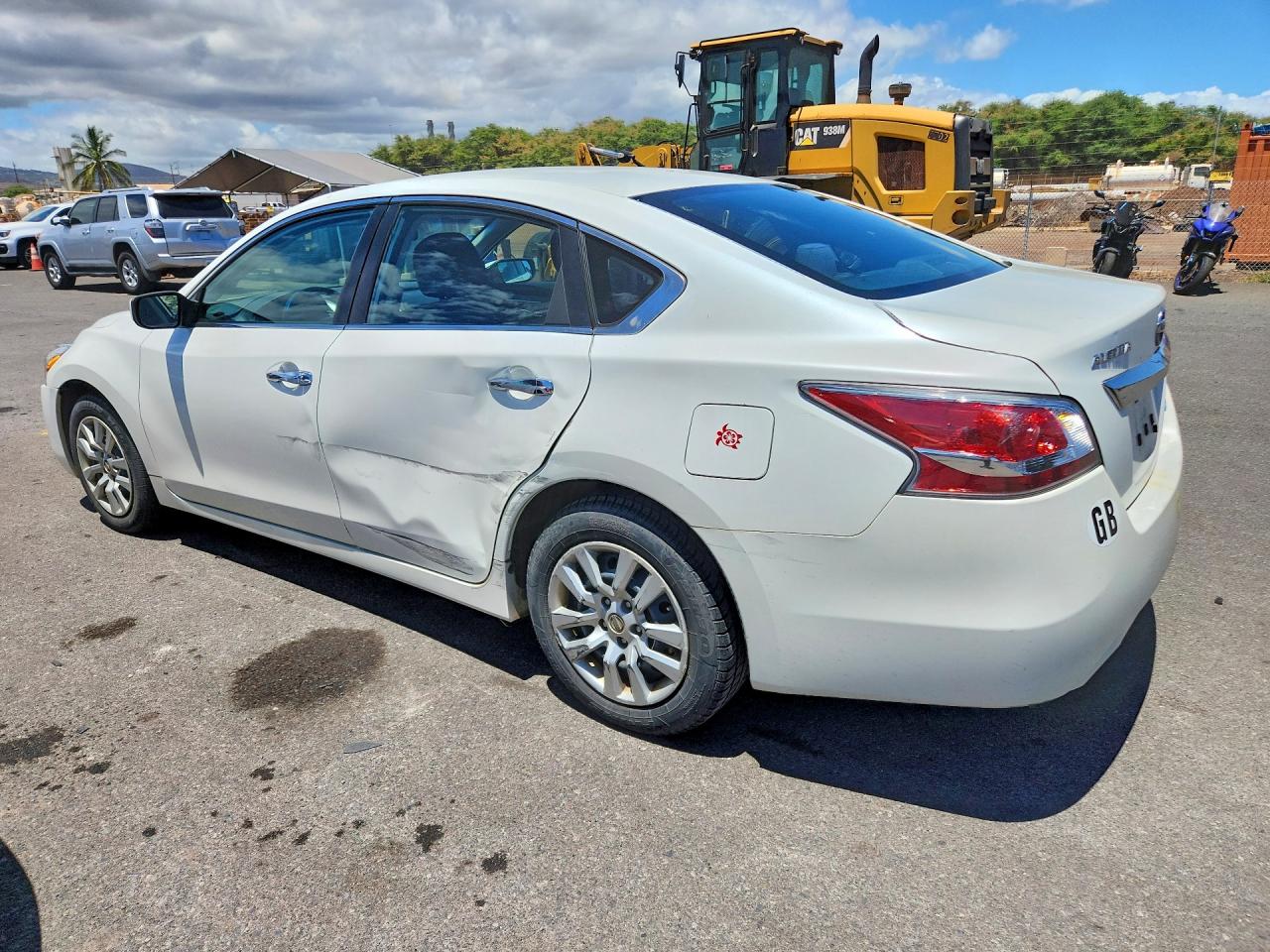 2014 Nissan Altima 2.5 S Белый vin: 1N4AL3AP4EN354239
