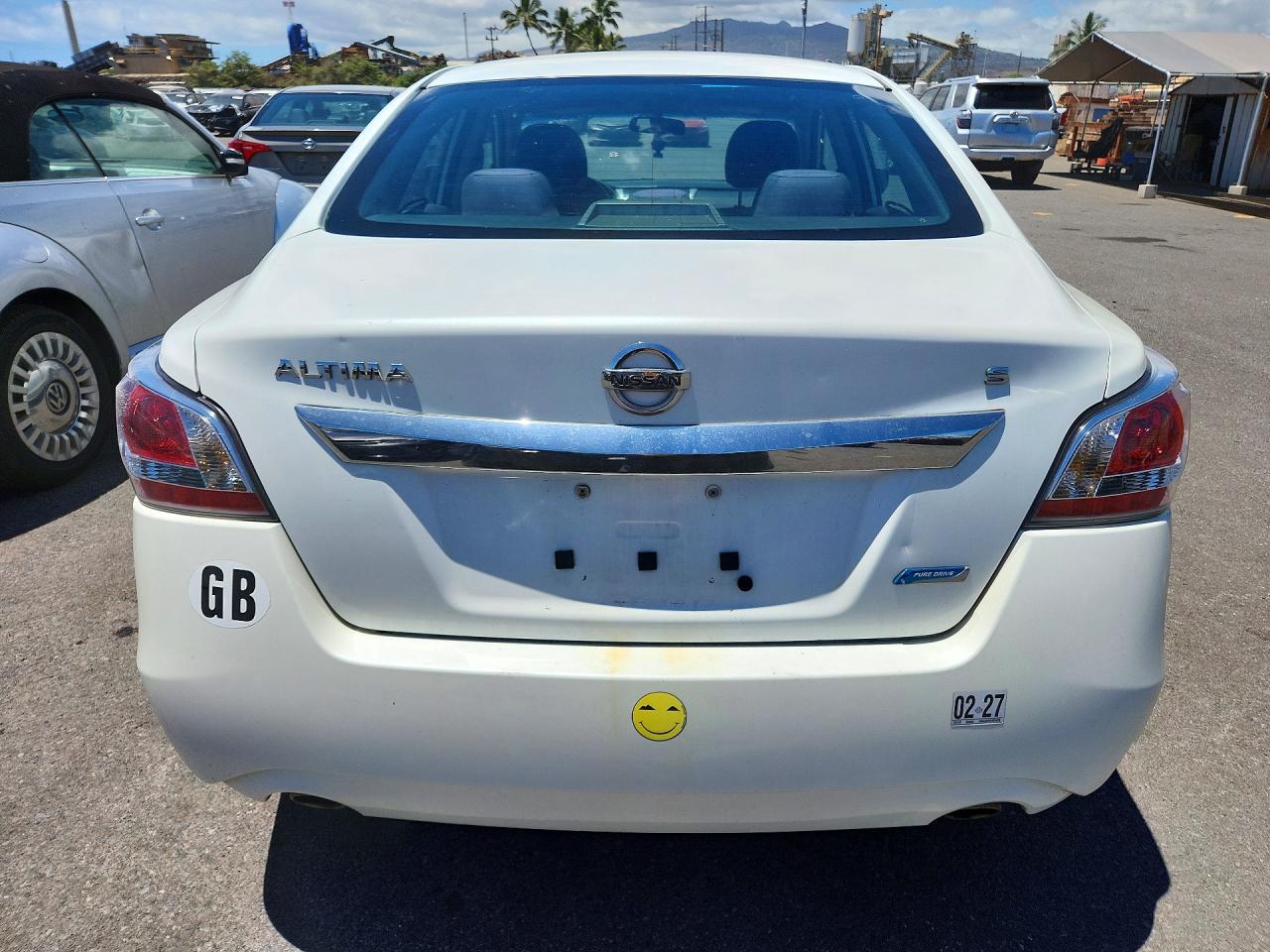 2014 Nissan Altima 2.5 S Белый vin: 1N4AL3AP4EN354239