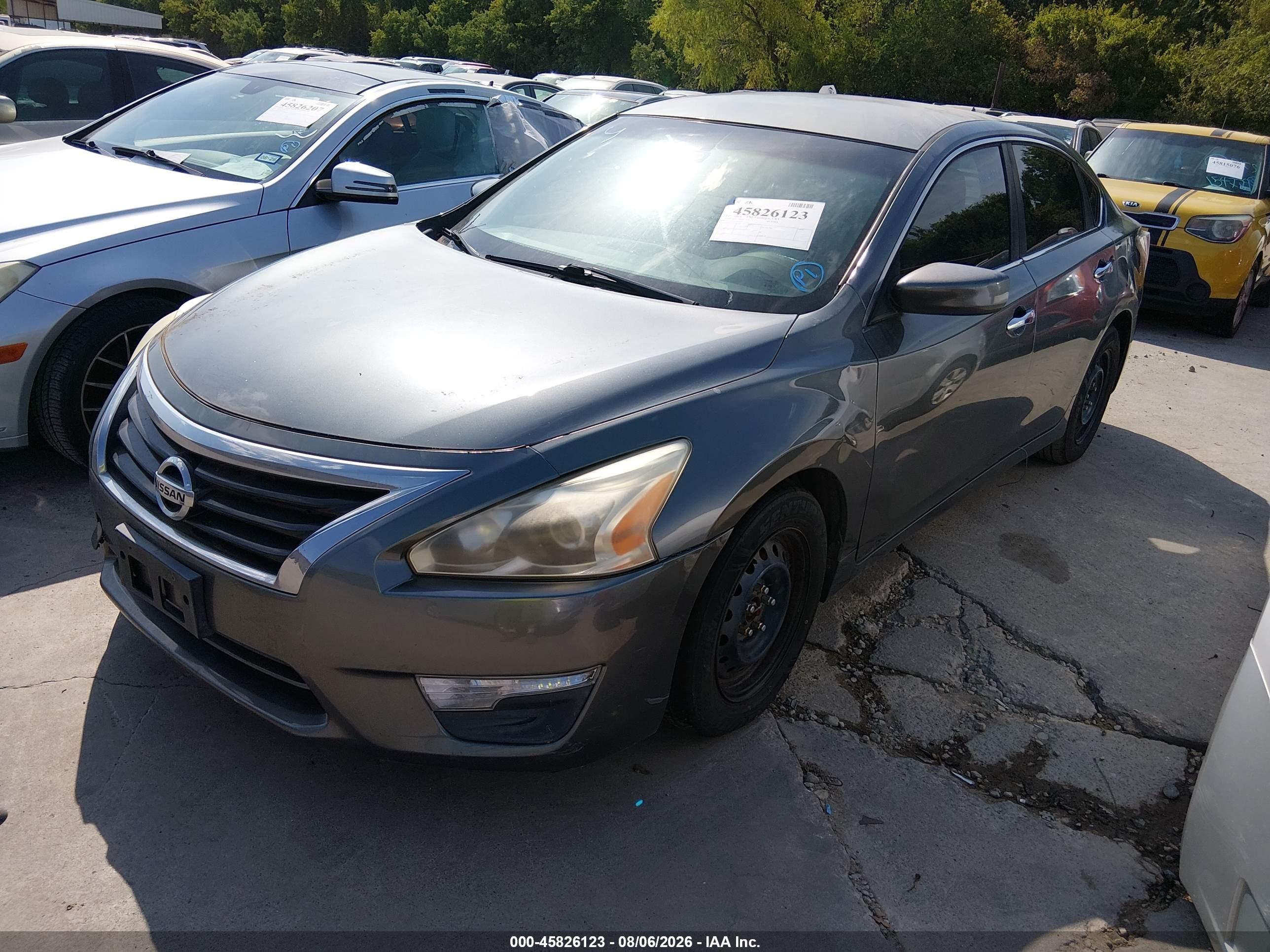 2014 Nissan Altima 2.5/2.5 S/2.5 Sl/2.5 Sv Gray vin: 1N4AL3AP4EN356167
