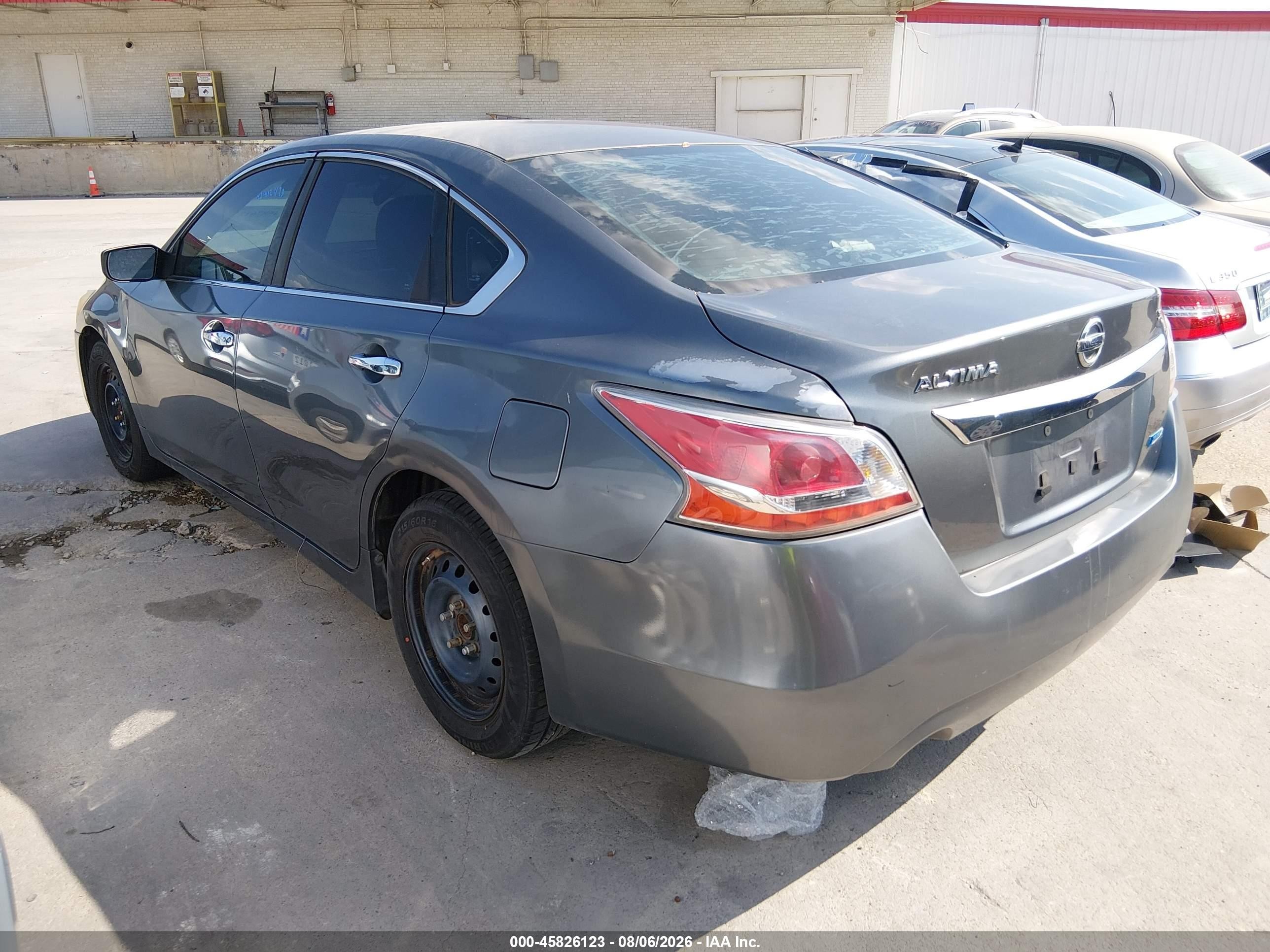 2014 Nissan Altima 2.5/2.5 S/2.5 Sl/2.5 Sv Gray vin: 1N4AL3AP4EN356167