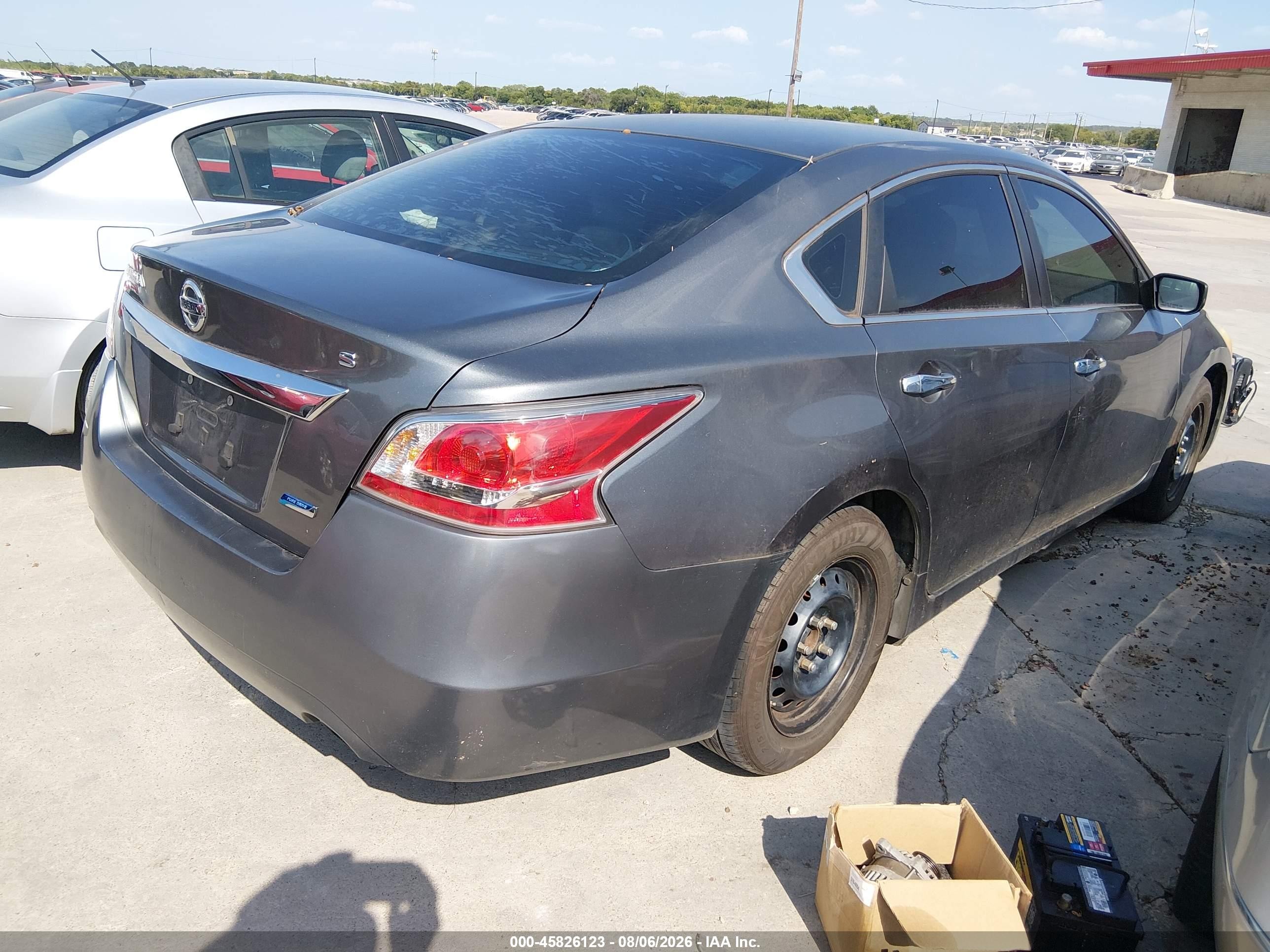 2014 Nissan Altima 2.5/2.5 S/2.5 Sl/2.5 Sv Gray vin: 1N4AL3AP4EN356167