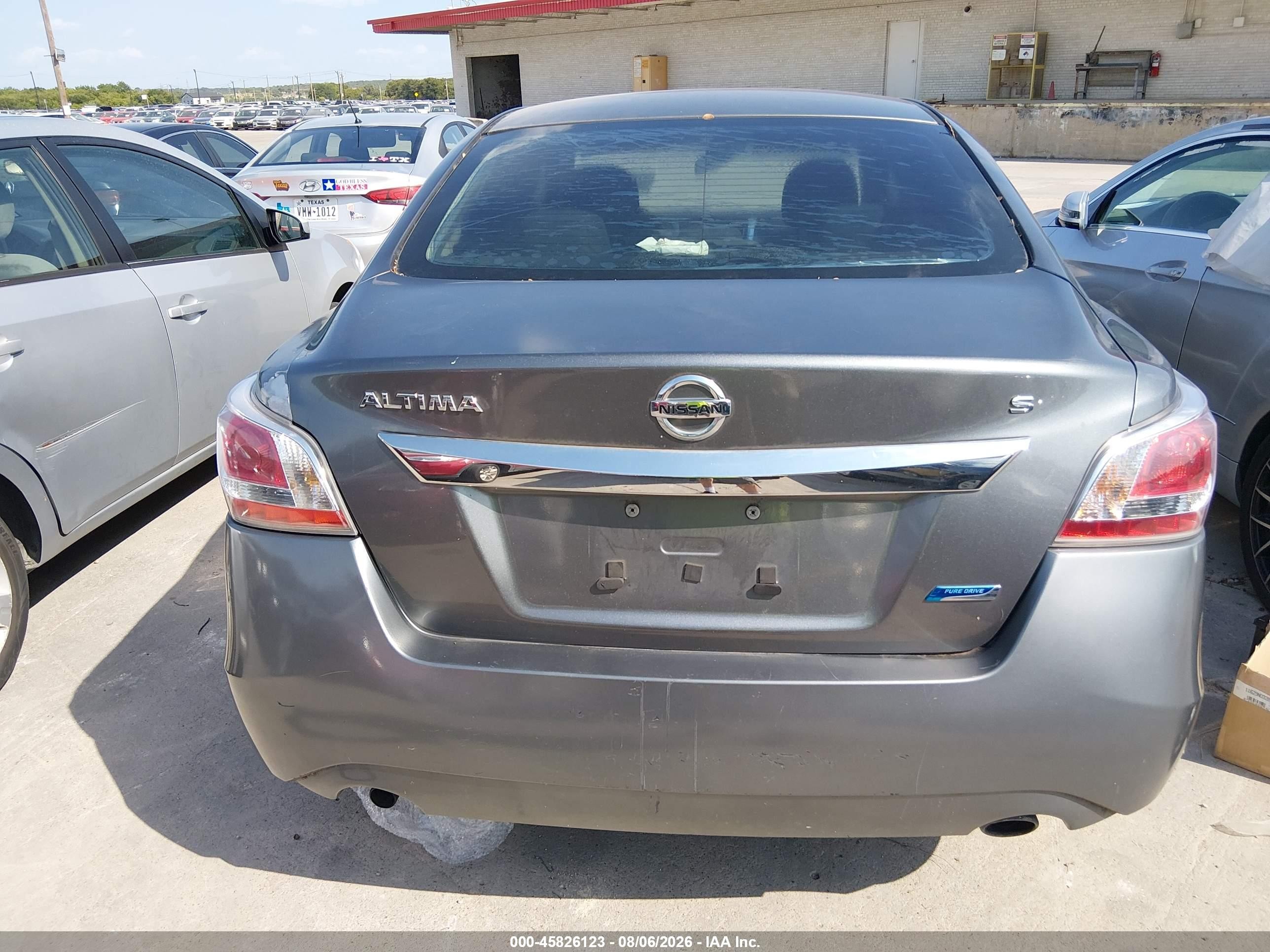 2014 Nissan Altima 2.5/2.5 S/2.5 Sl/2.5 Sv Gray vin: 1N4AL3AP4EN356167