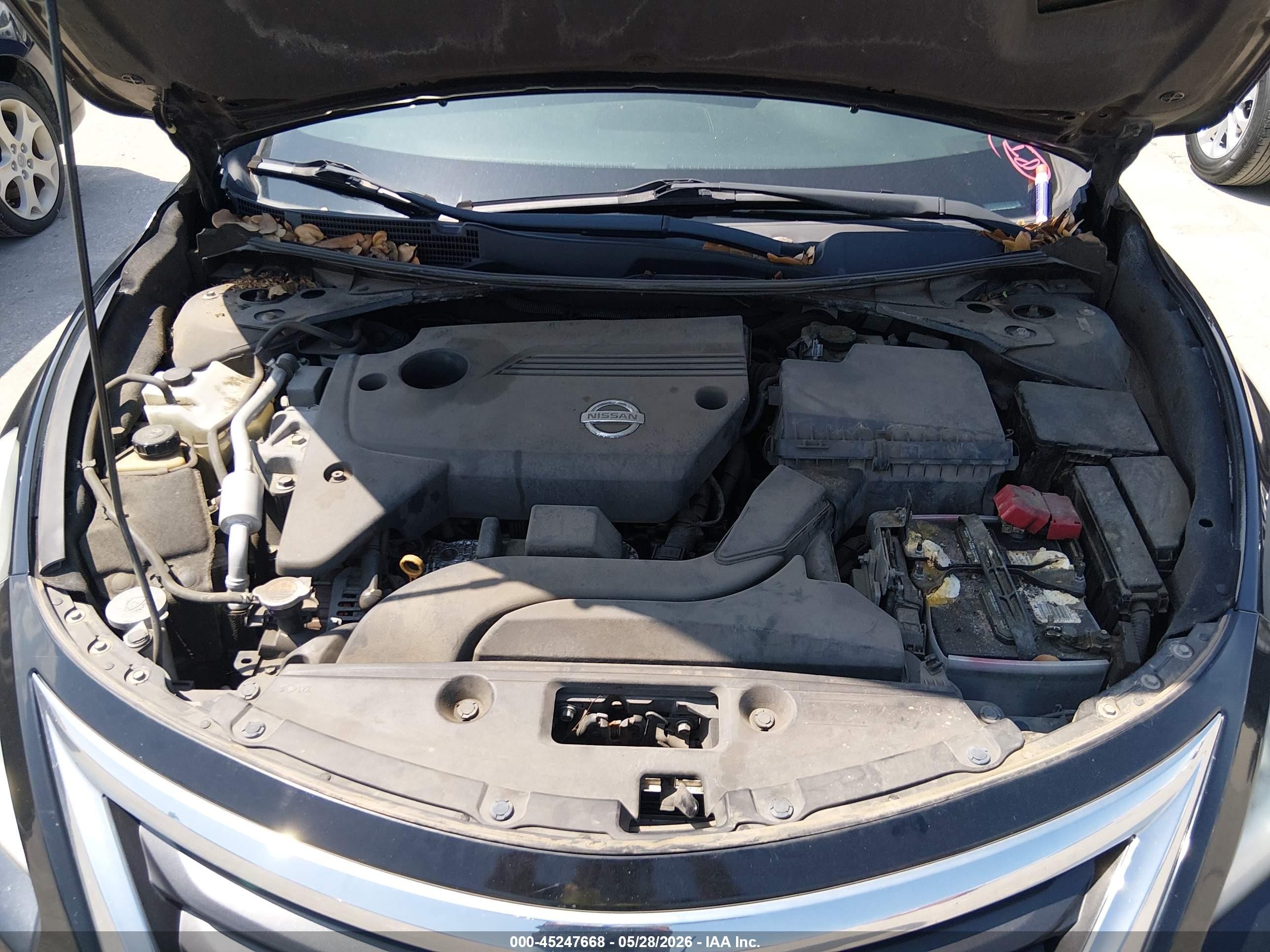 2014 Nissan Altima 2.5 S Черный vin: 1N4AL3AP4EN361787