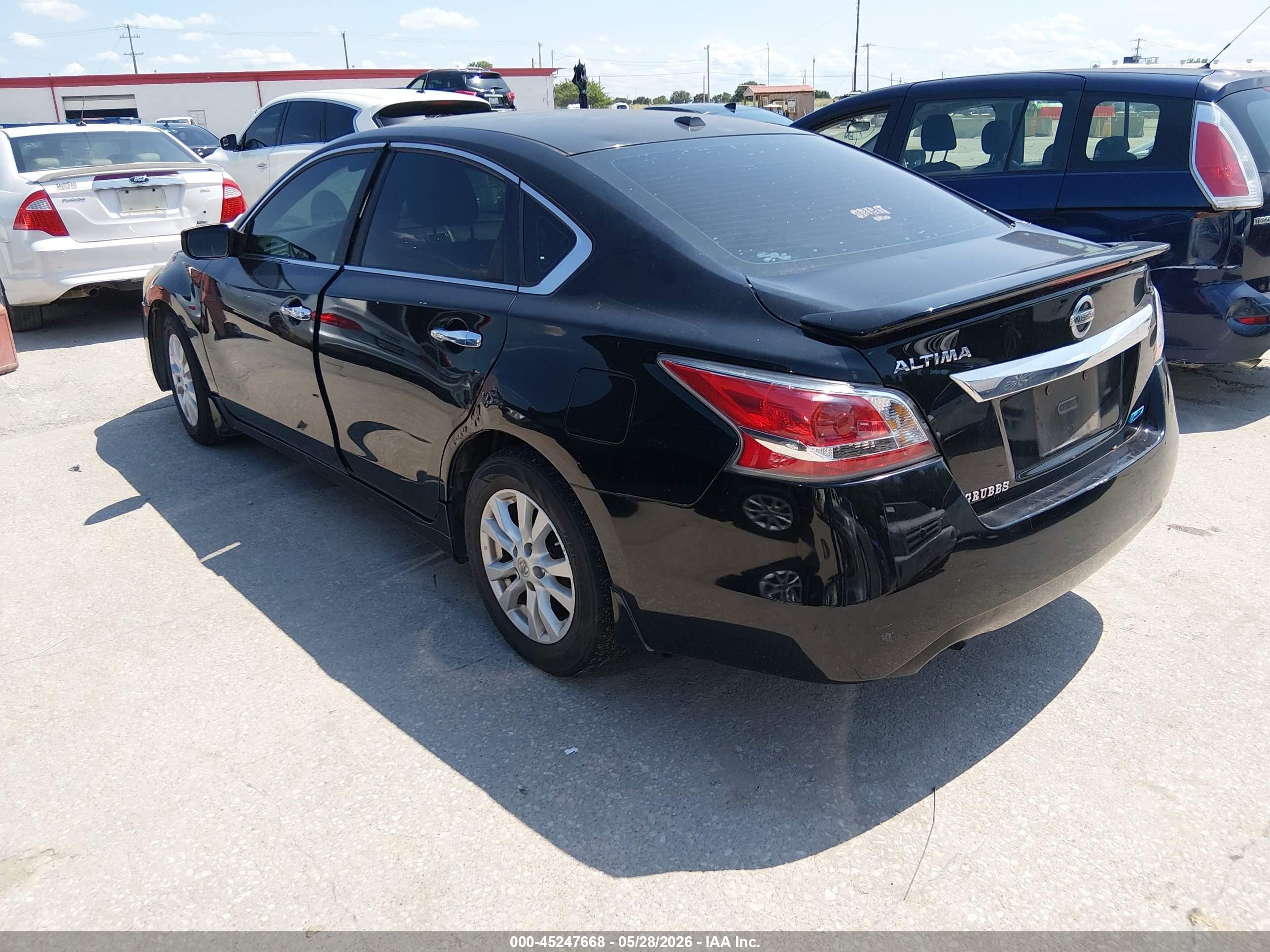 2014 Nissan Altima 2.5 S Черный vin: 1N4AL3AP4EN361787