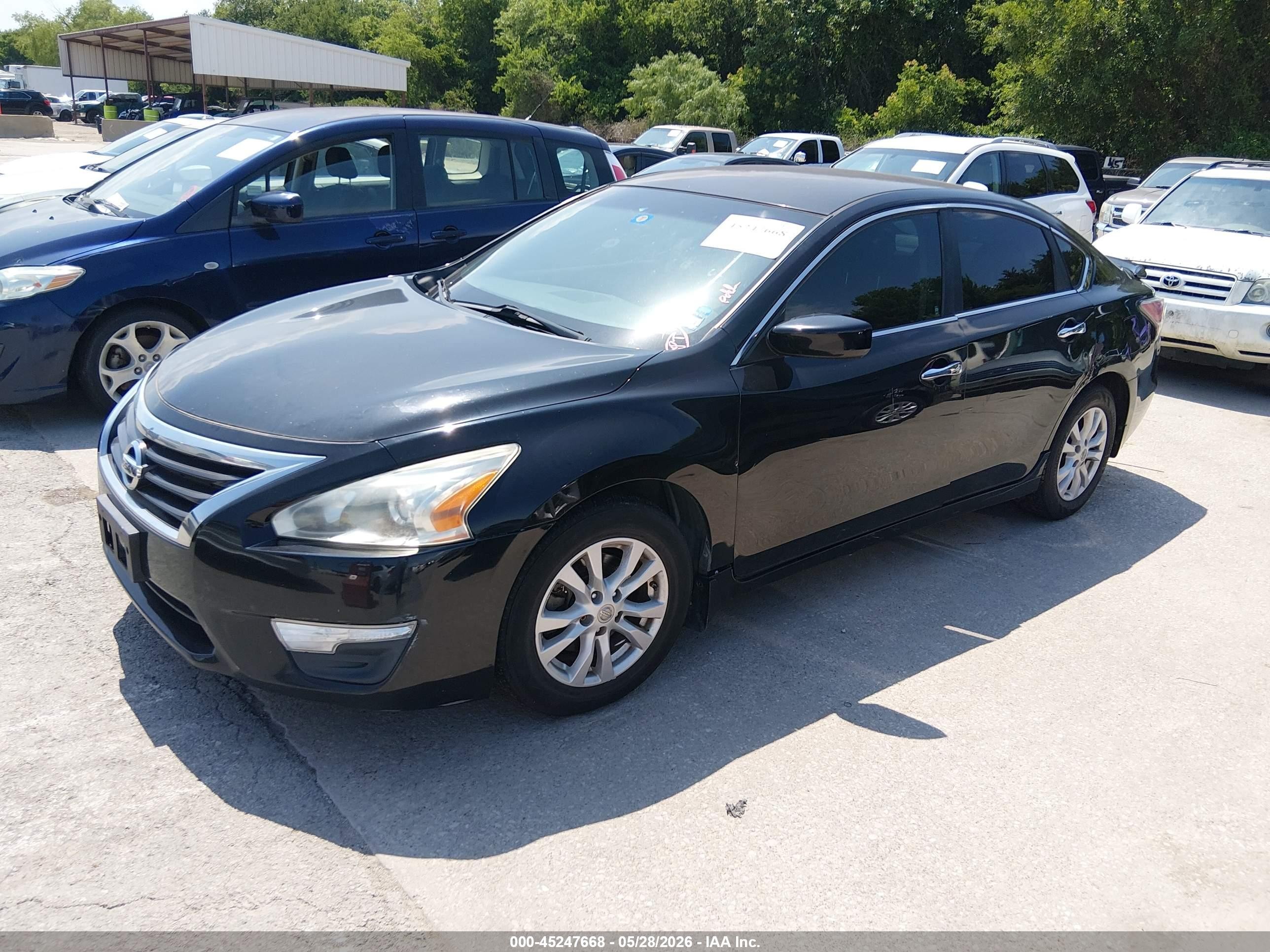 2014 Nissan Altima 2.5 S Черный vin: 1N4AL3AP4EN361787