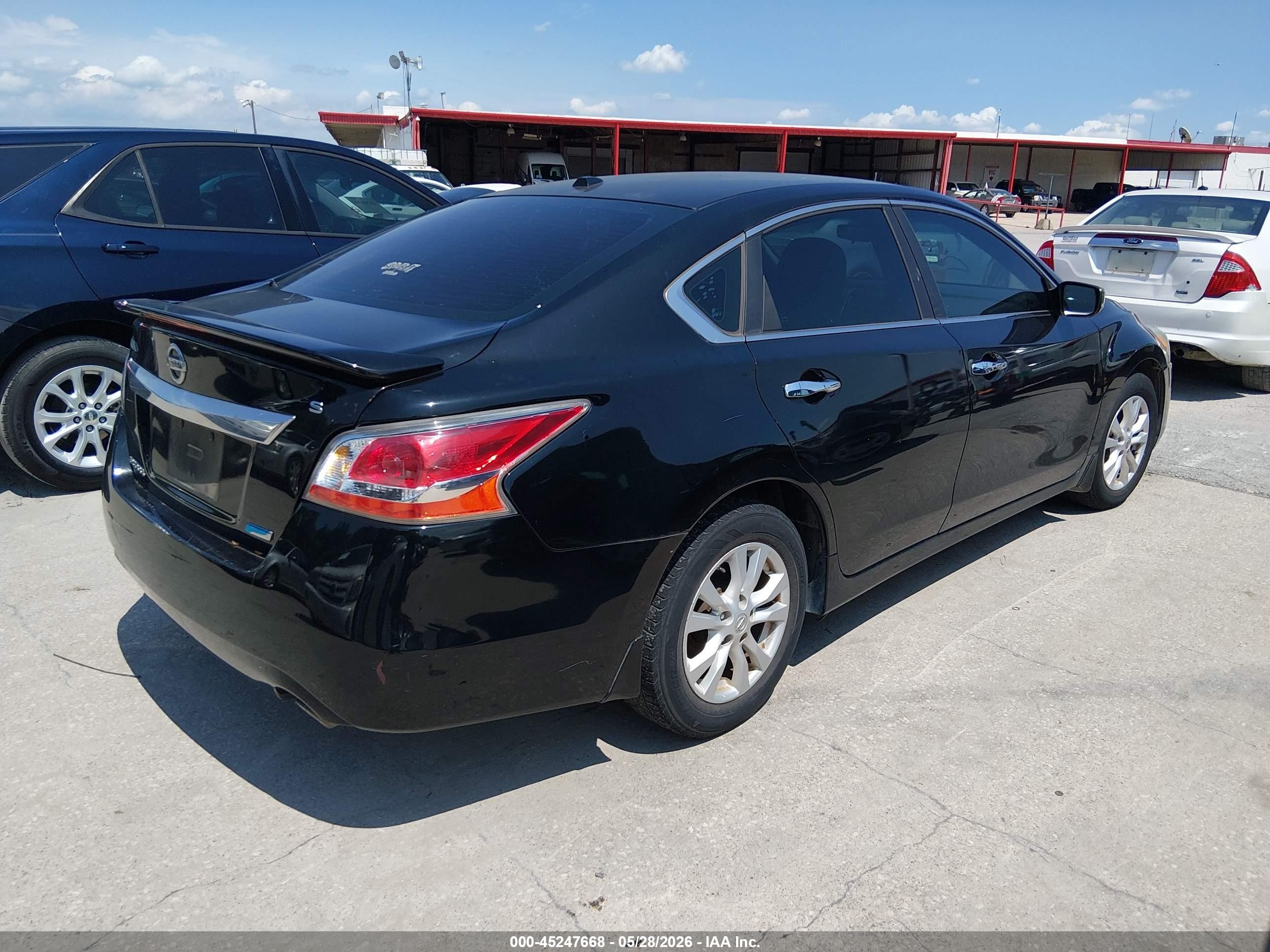 2014 Nissan Altima 2.5 S Черный vin: 1N4AL3AP4EN361787