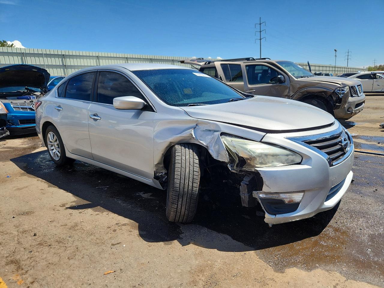 2014 Nissan Altima 2.5 S Silver vin: 1N4AL3AP4EN366665