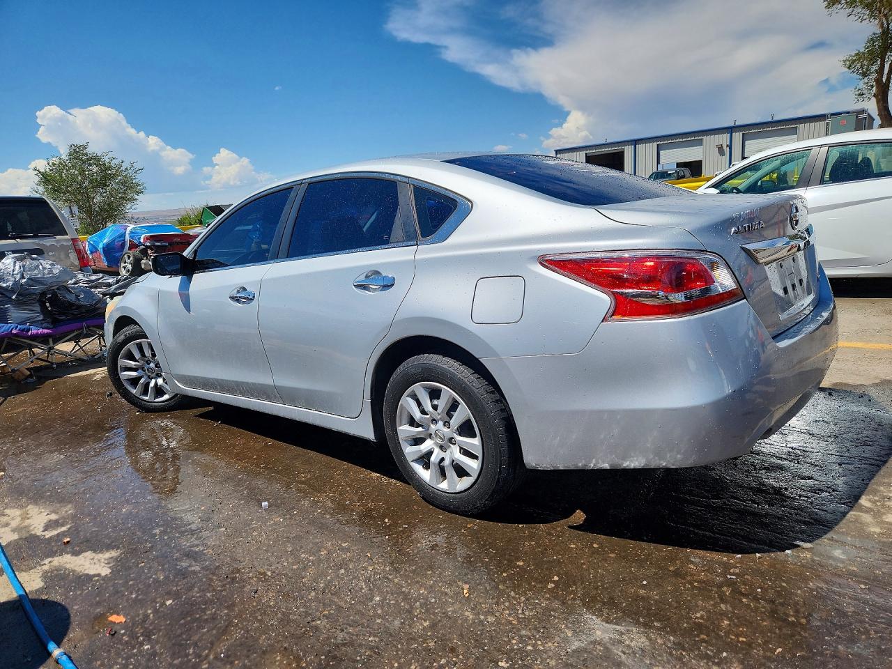 2014 Nissan Altima 2.5 S Silver vin: 1N4AL3AP4EN366665