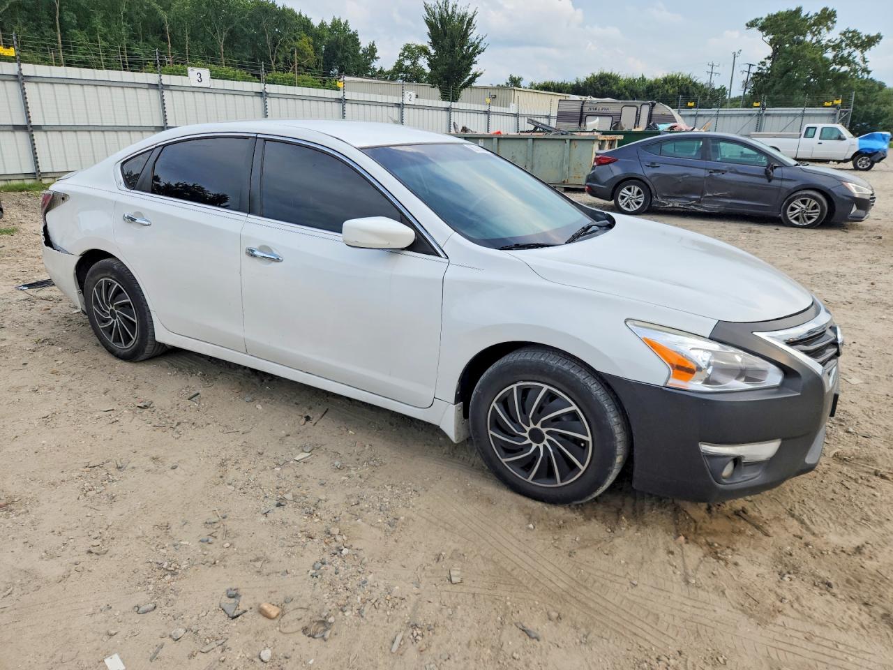 2014 Nissan Altima 2.5 S White vin: 1N4AL3AP4EN371994