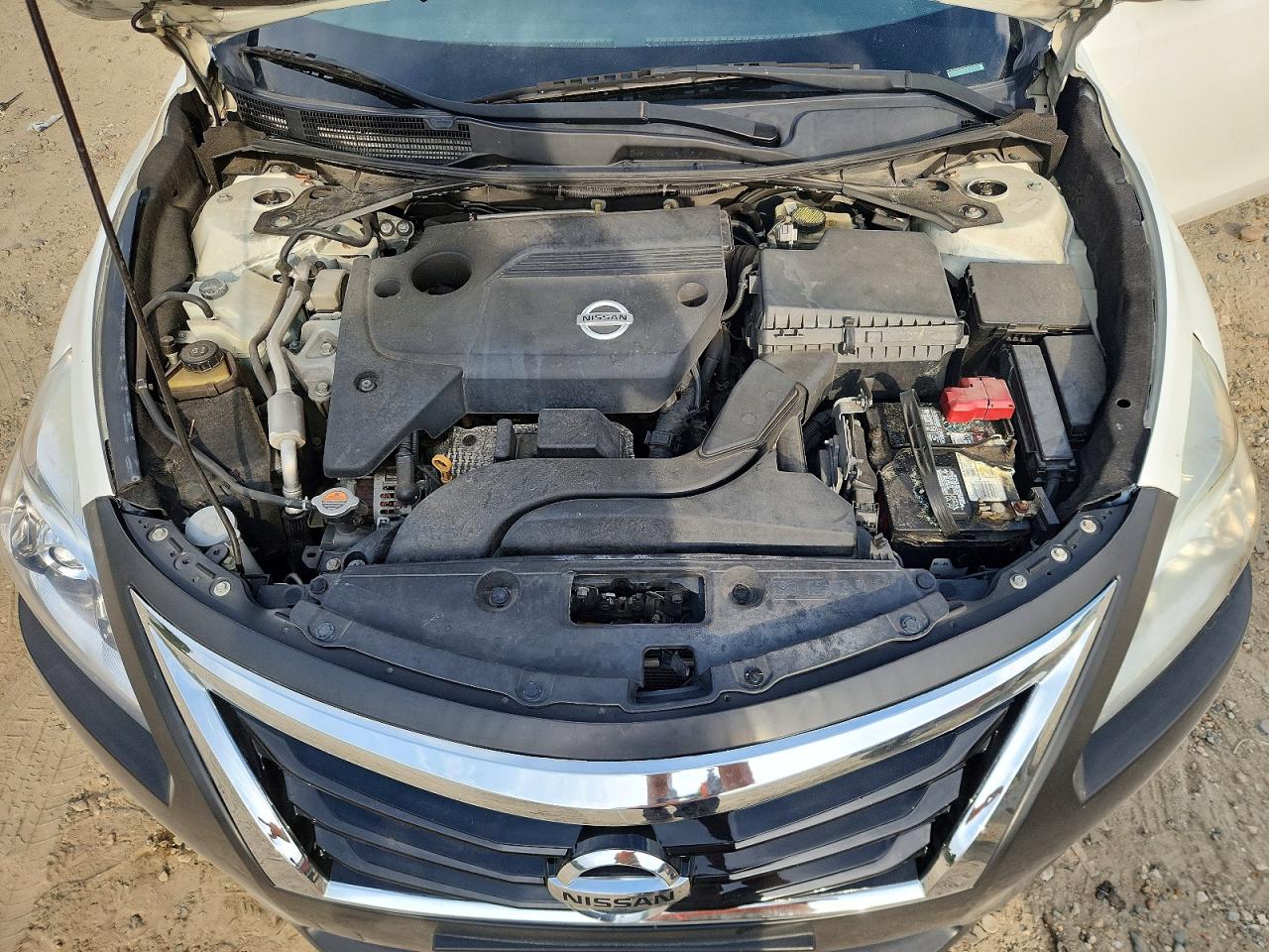 2014 Nissan Altima 2.5 S White vin: 1N4AL3AP4EN371994