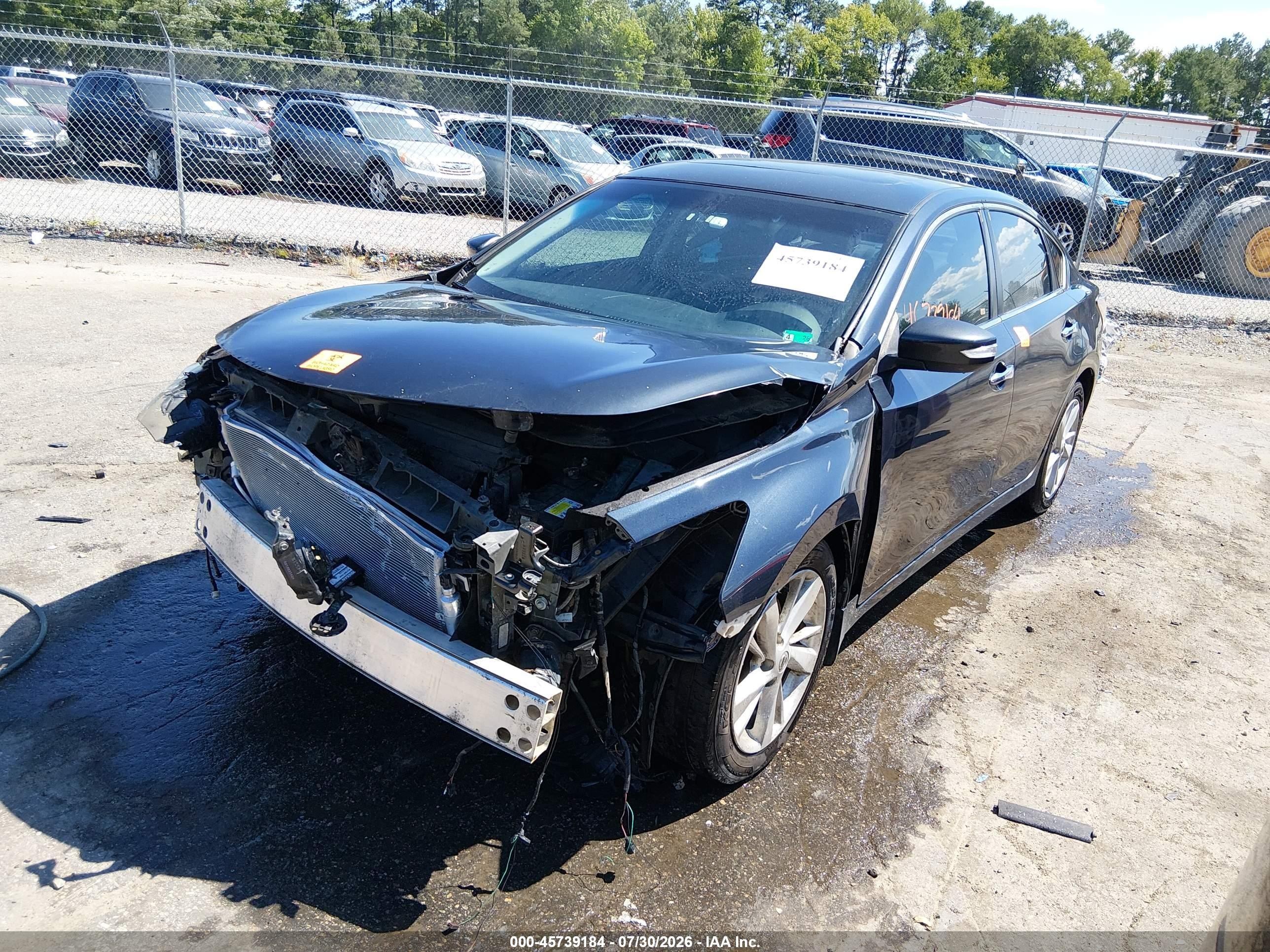 2015 Nissan Altima 2.5 Sl Gray vin: 1N4AL3AP4FC100463