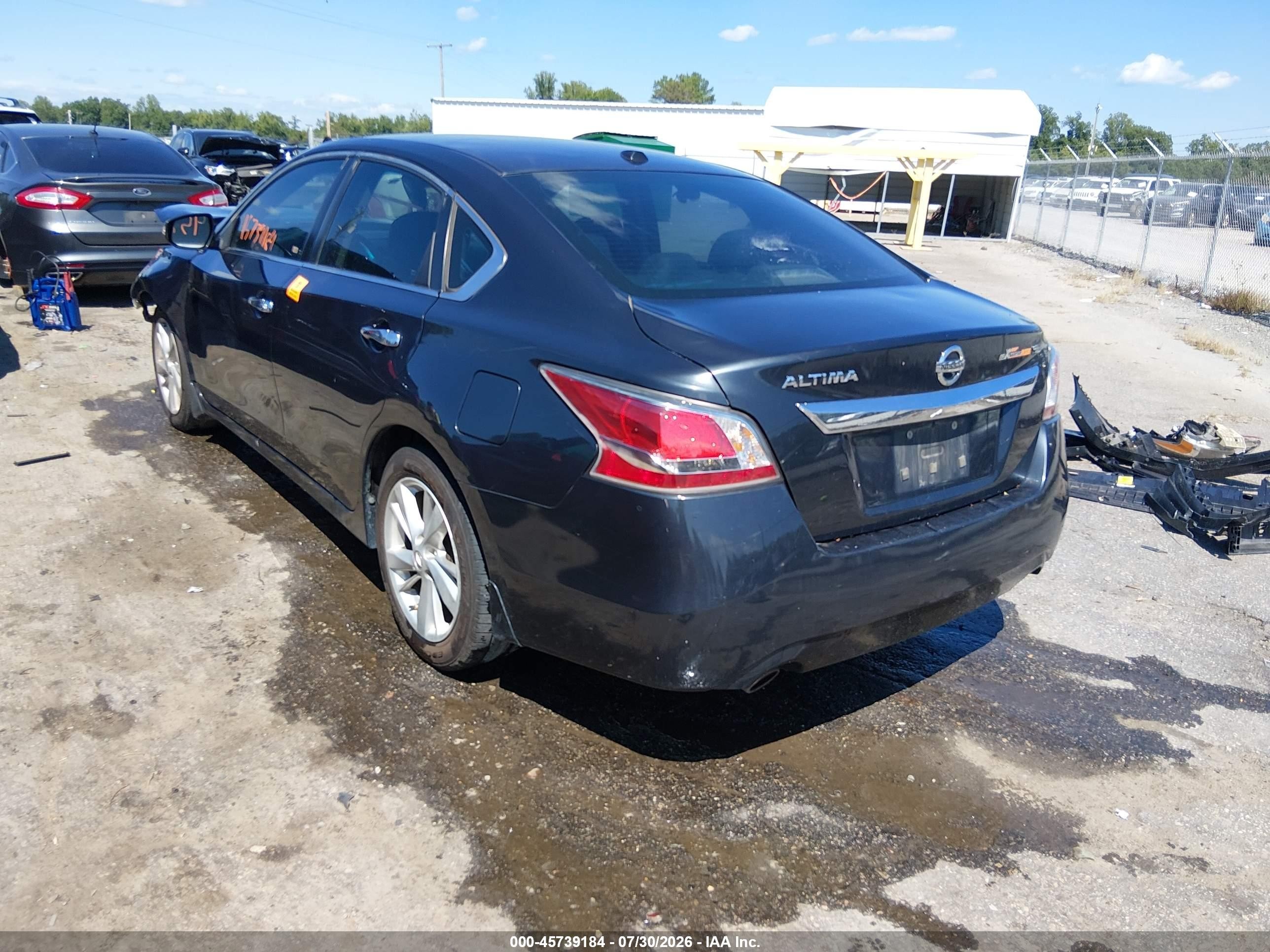 2015 Nissan Altima 2.5 Sl Gray vin: 1N4AL3AP4FC100463