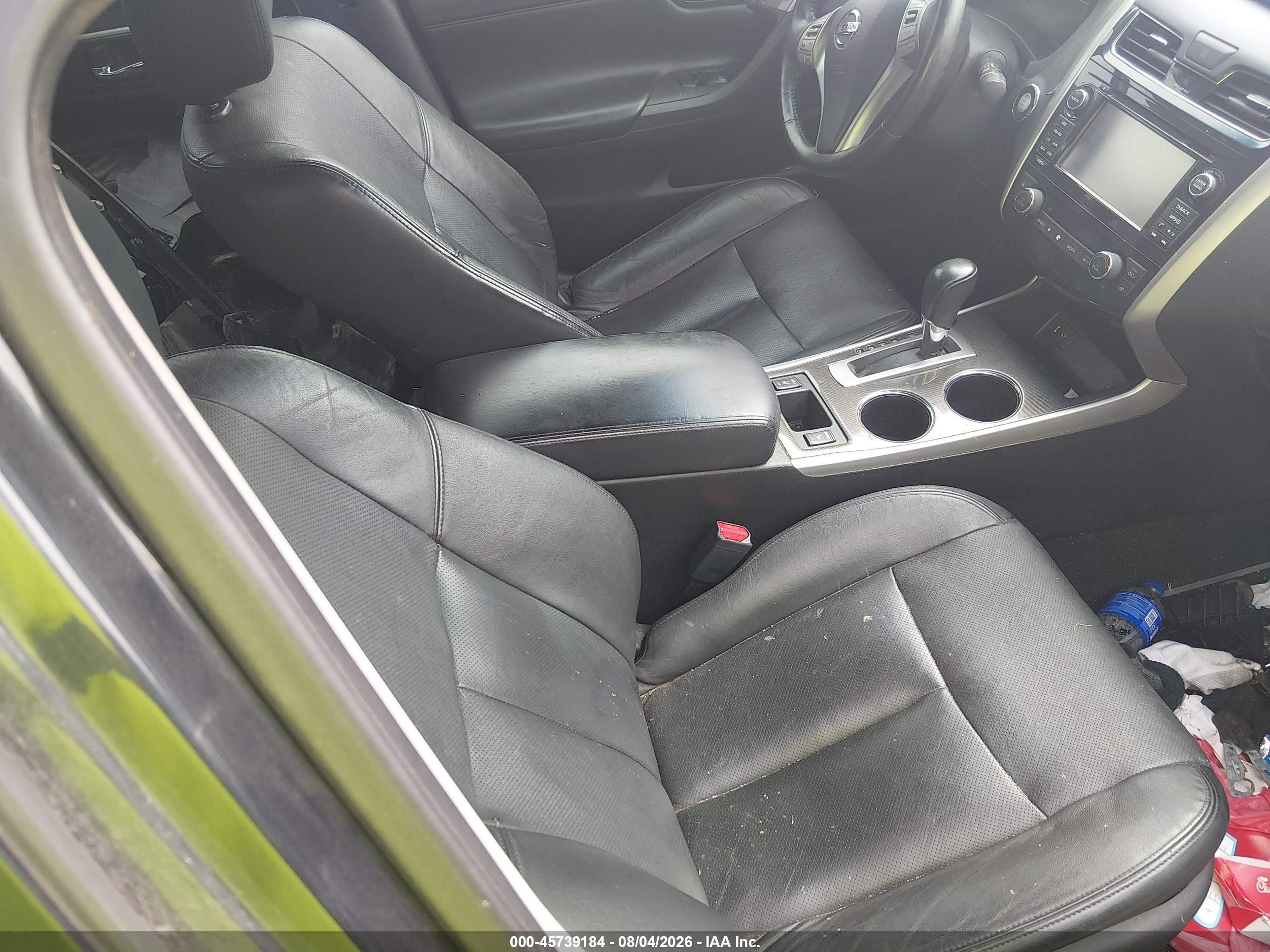 2015 Nissan Altima 2.5 Sl Gray vin: 1N4AL3AP4FC100463