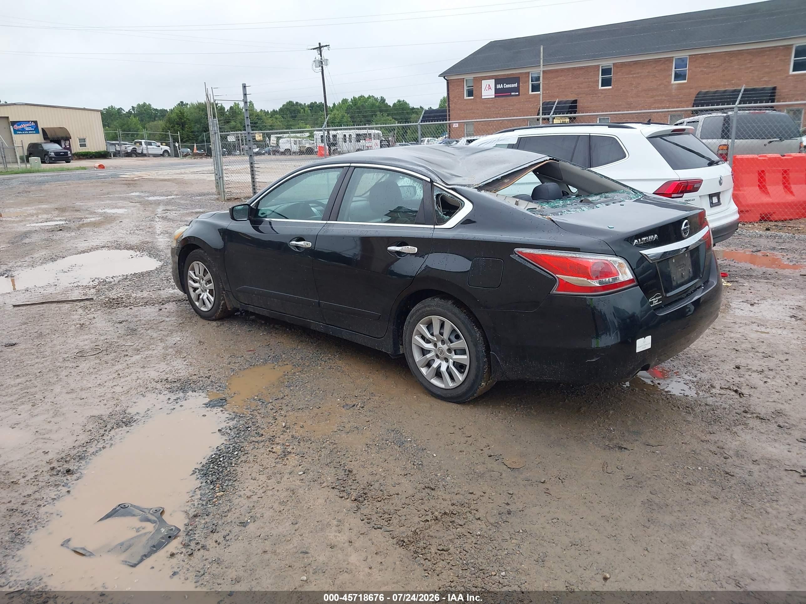 2015 Nissan Altima 2.5 S Black vin: 1N4AL3AP4FC100561