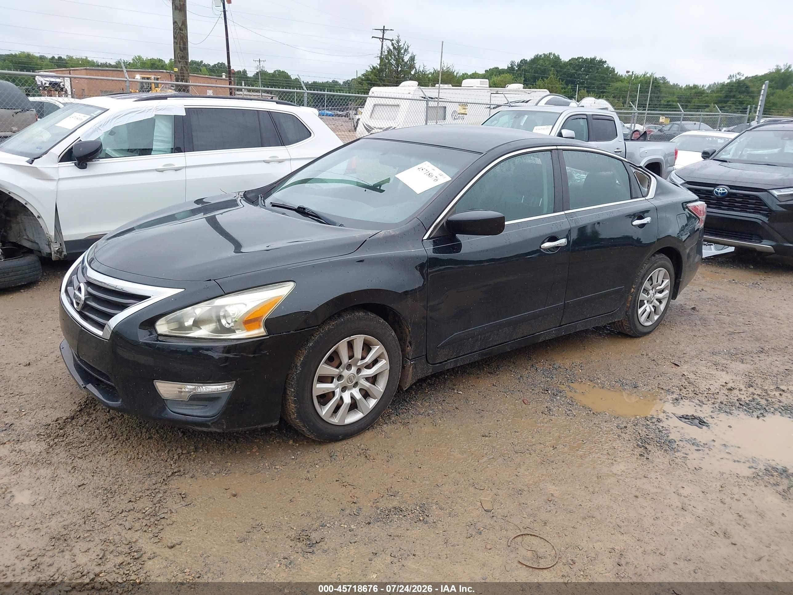 2015 Nissan Altima 2.5 S Black vin: 1N4AL3AP4FC100561