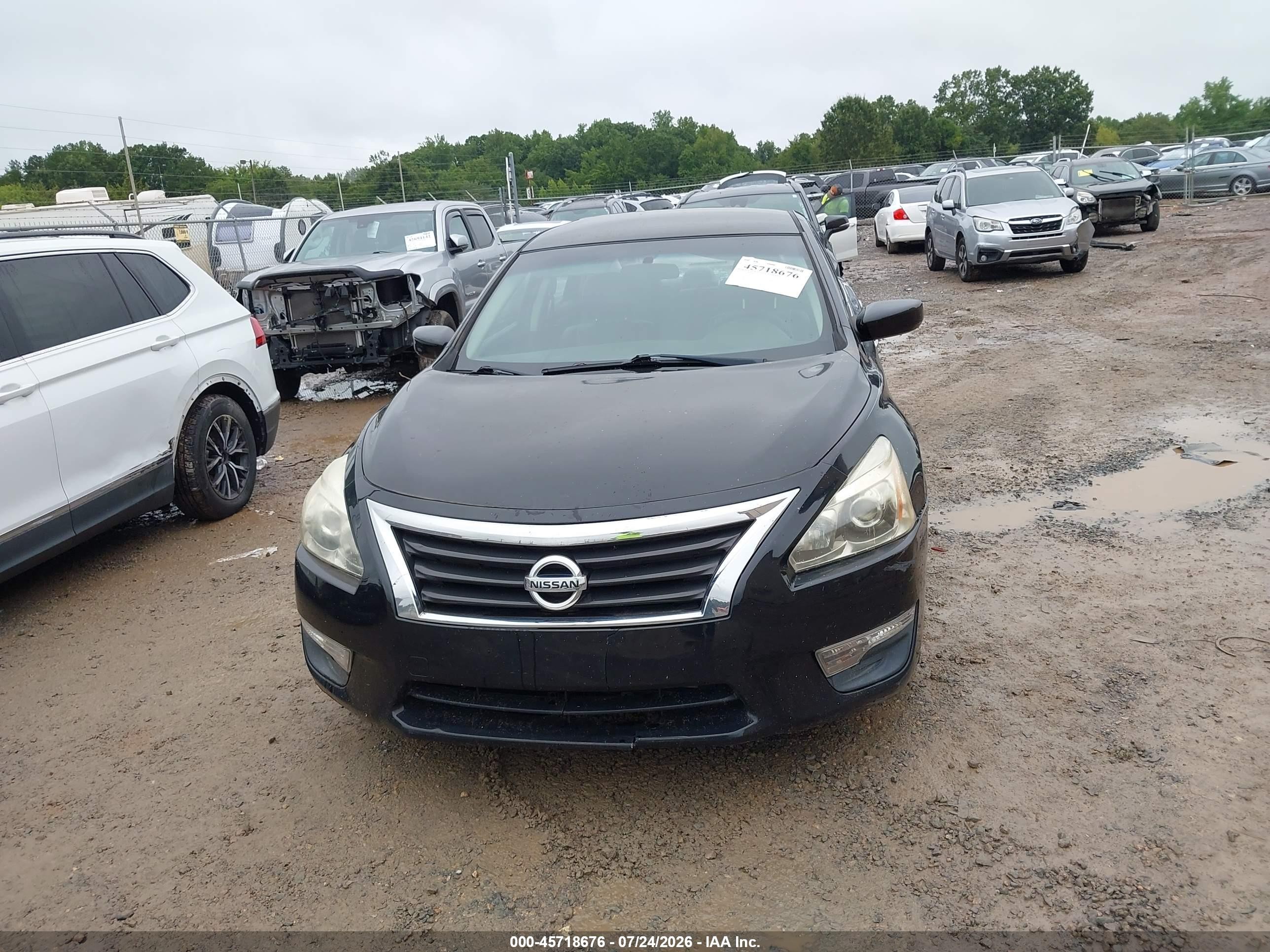 2015 Nissan Altima 2.5 S Black vin: 1N4AL3AP4FC100561
