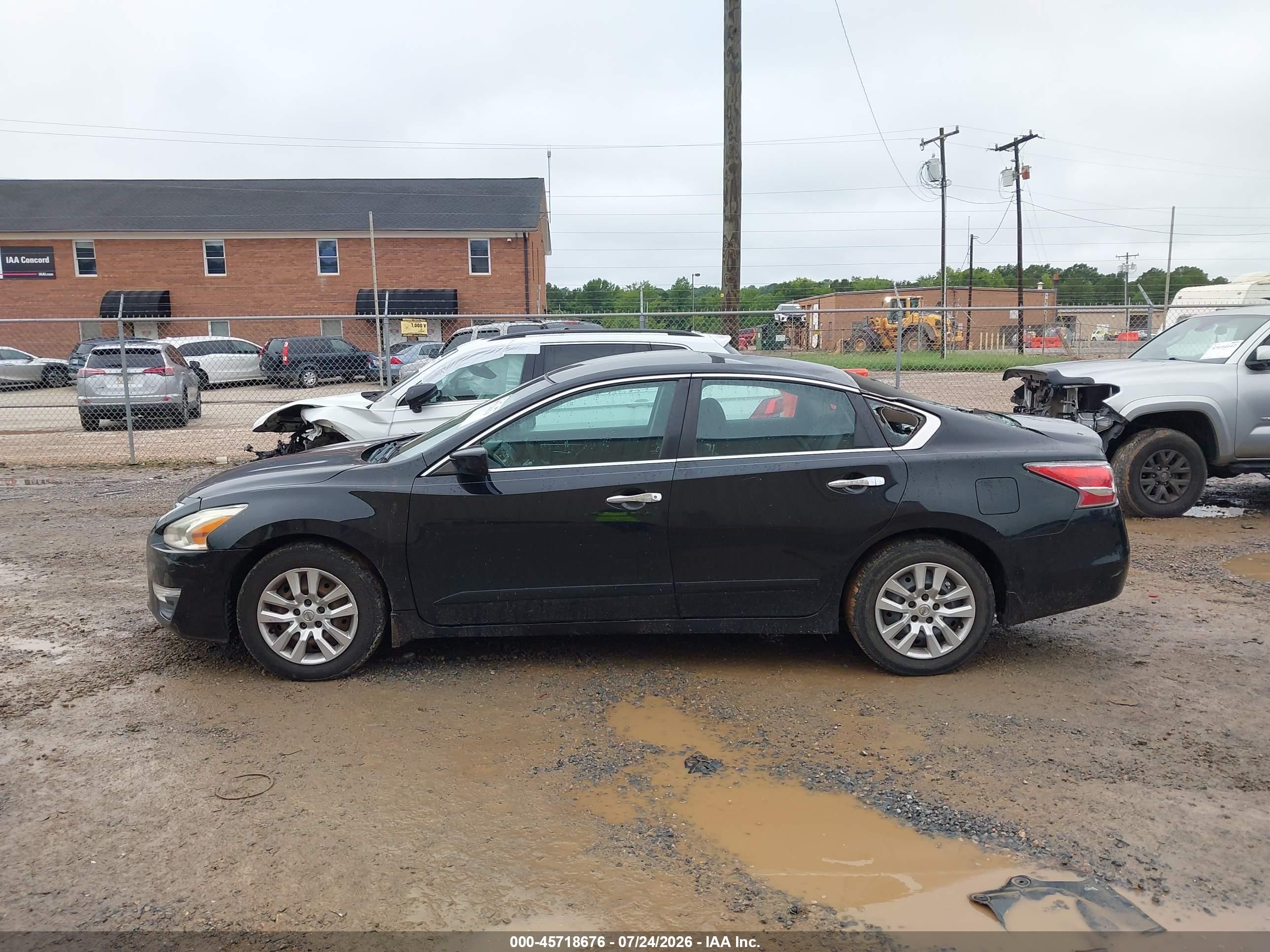 2015 Nissan Altima 2.5 S Black vin: 1N4AL3AP4FC100561