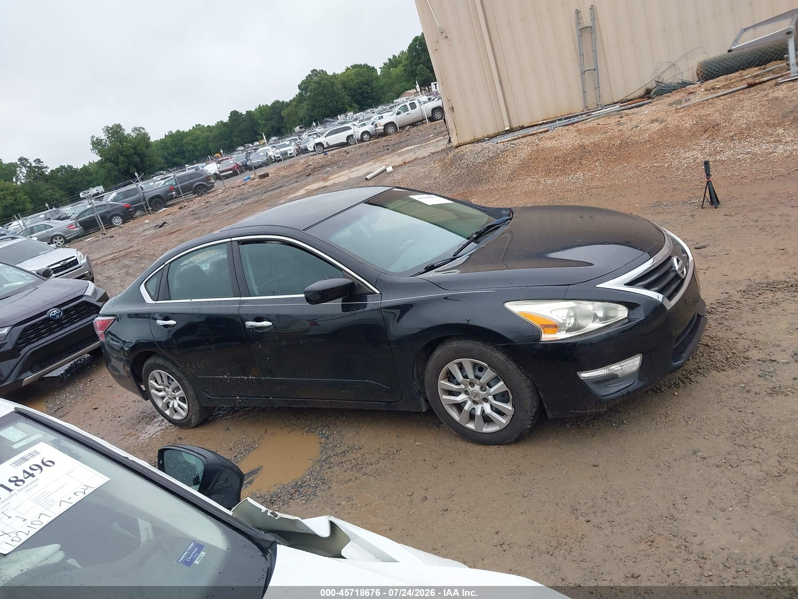 2015 Nissan Altima 2.5 S Black vin: 1N4AL3AP4FC100561