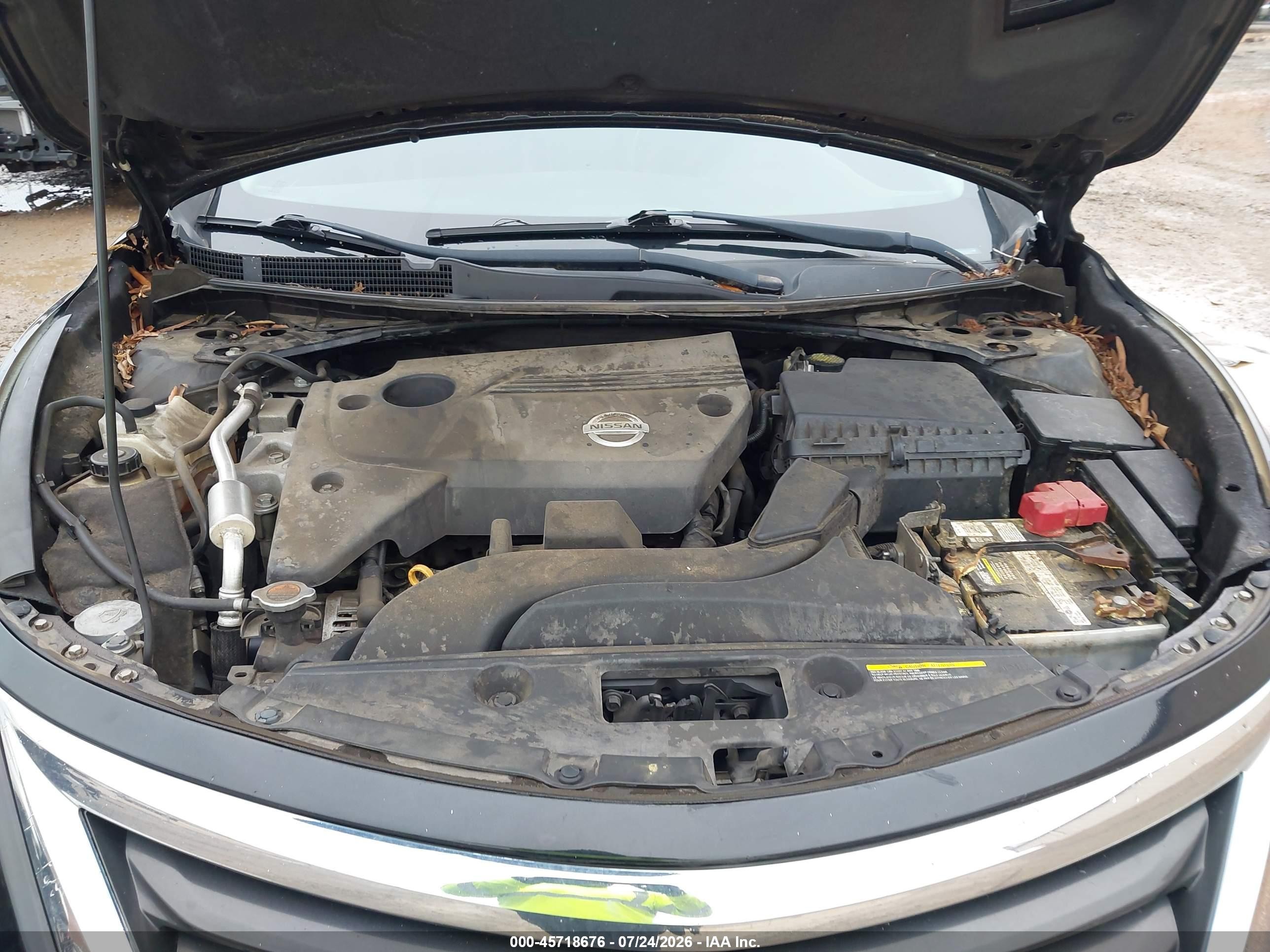 2015 Nissan Altima 2.5 S Black vin: 1N4AL3AP4FC100561