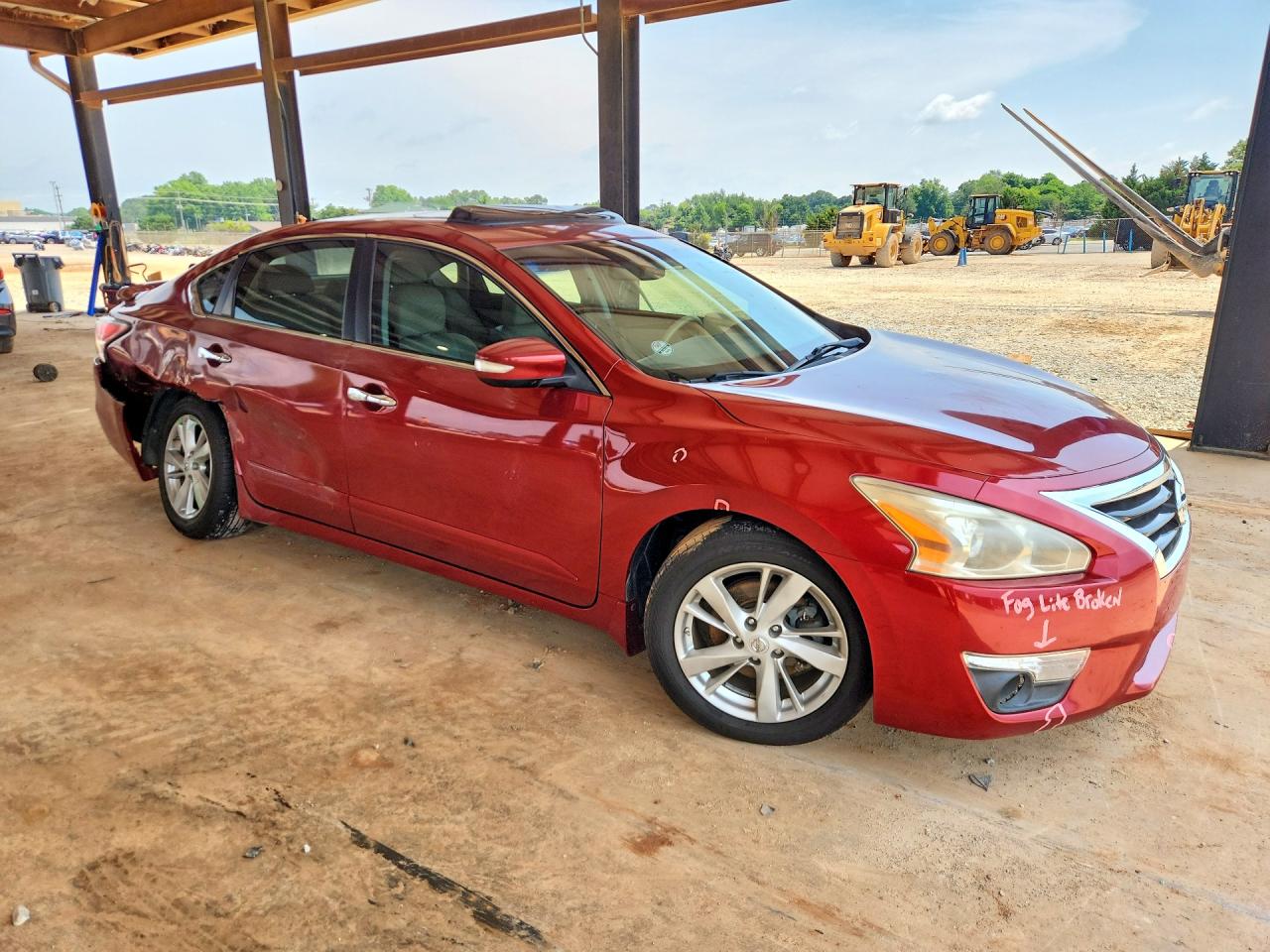 2015 Nissan Altima 2.5 Sl Maroon vin: 1N4AL3AP4FC102374