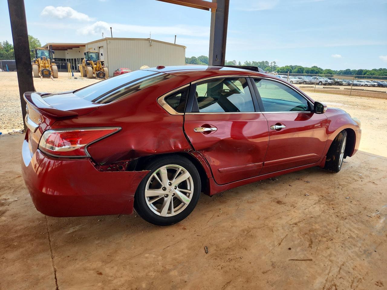 2015 Nissan Altima 2.5 Sl Maroon vin: 1N4AL3AP4FC102374
