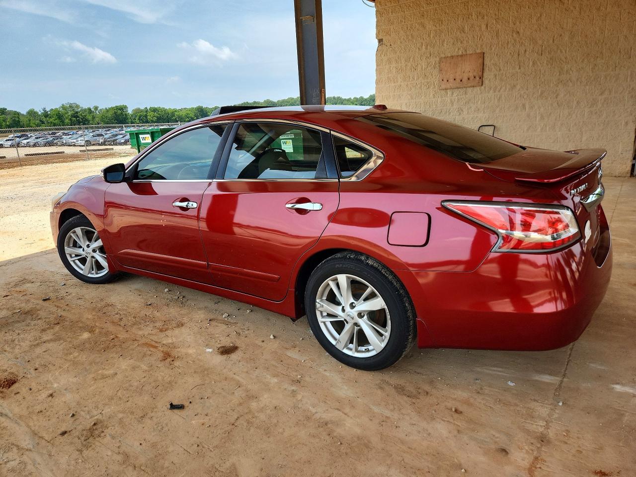 2015 Nissan Altima 2.5 Sl Maroon vin: 1N4AL3AP4FC102374