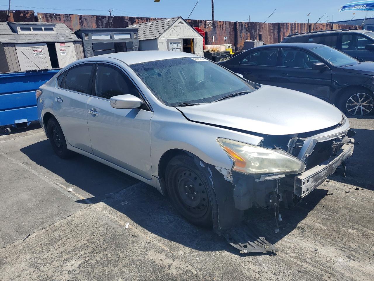 2015 Nissan Altima 2.5 S Silver vin: 1N4AL3AP4FC102892