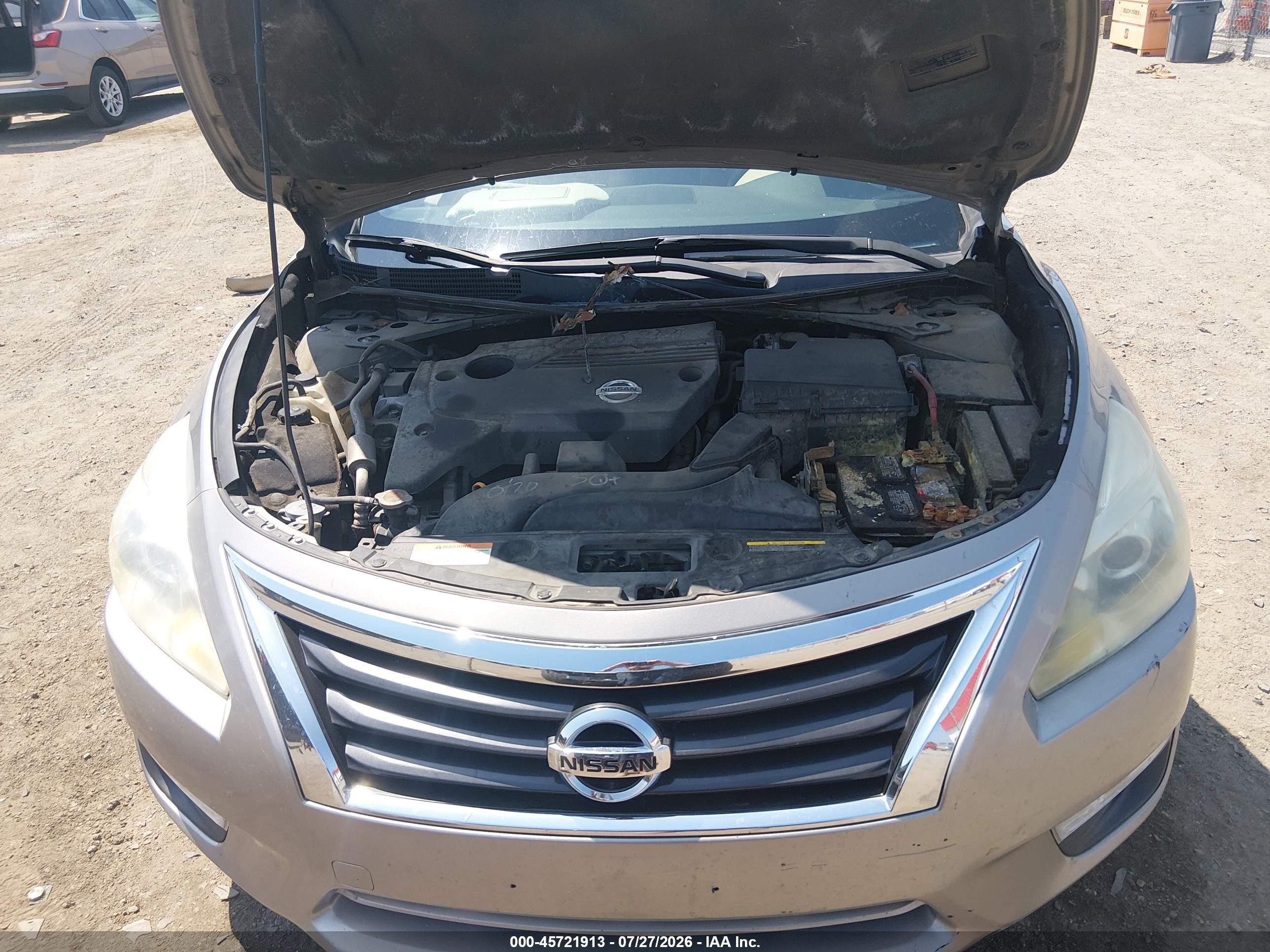 2015 Nissan Altima 2.5 S Silver vin: 1N4AL3AP4FC103704